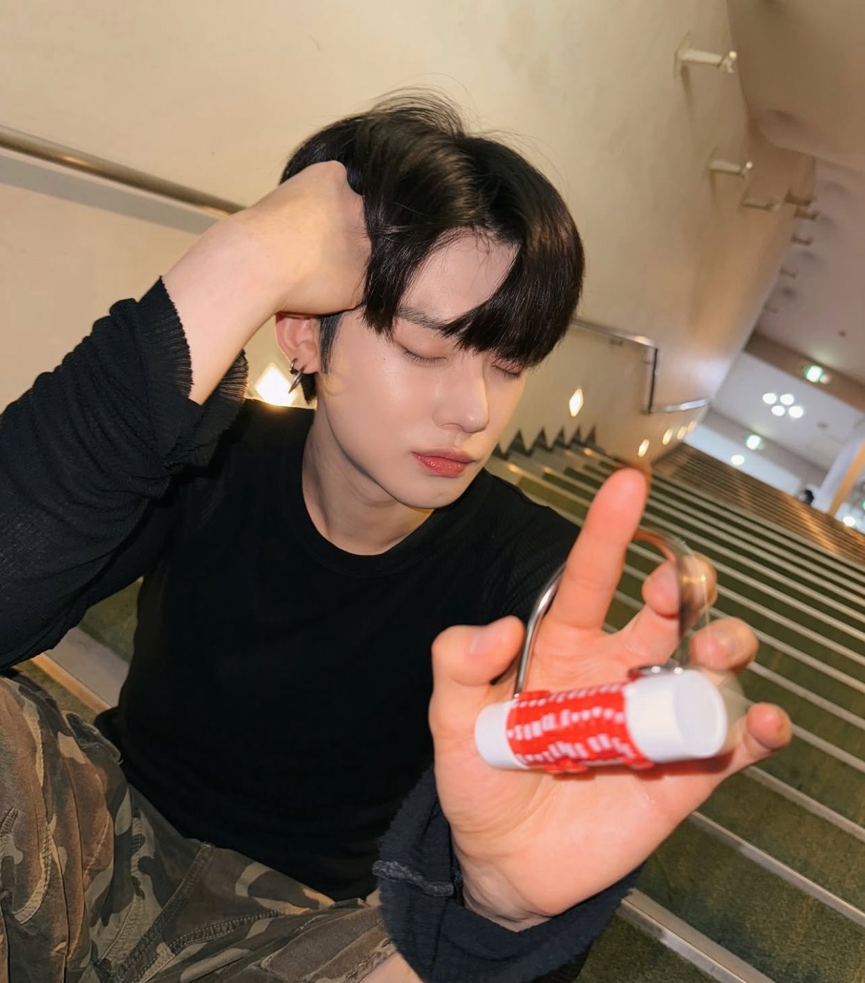 Behind-the-scenes cut of Yeonjun (TOMORROW X TOGETHER)