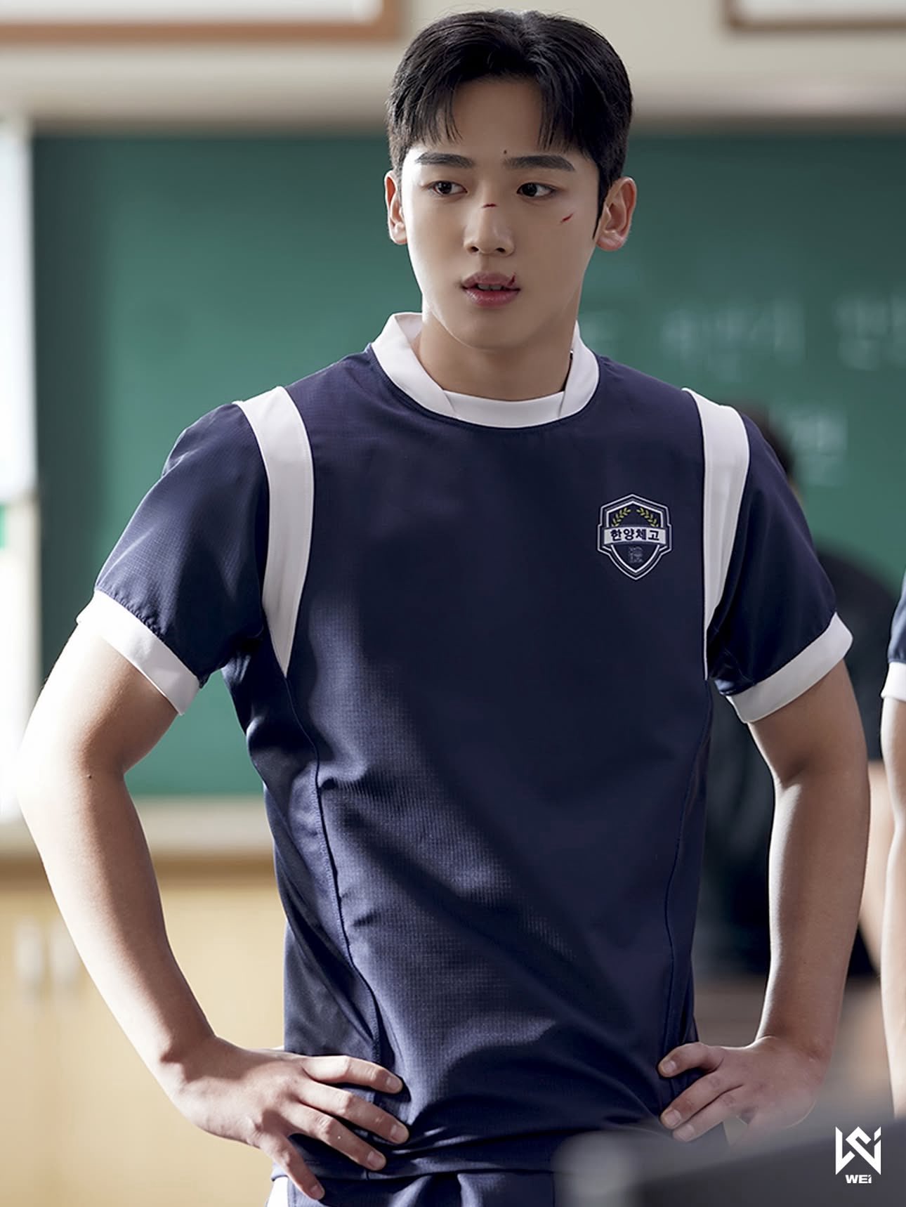 A moment captured by Kim Yohan (WEi)'s fan