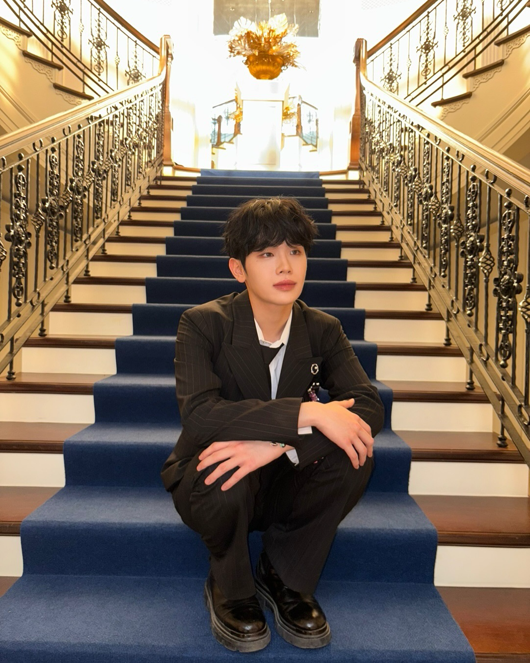 Recent activity shot of Kim Taerae (ZEROBASEONE)
