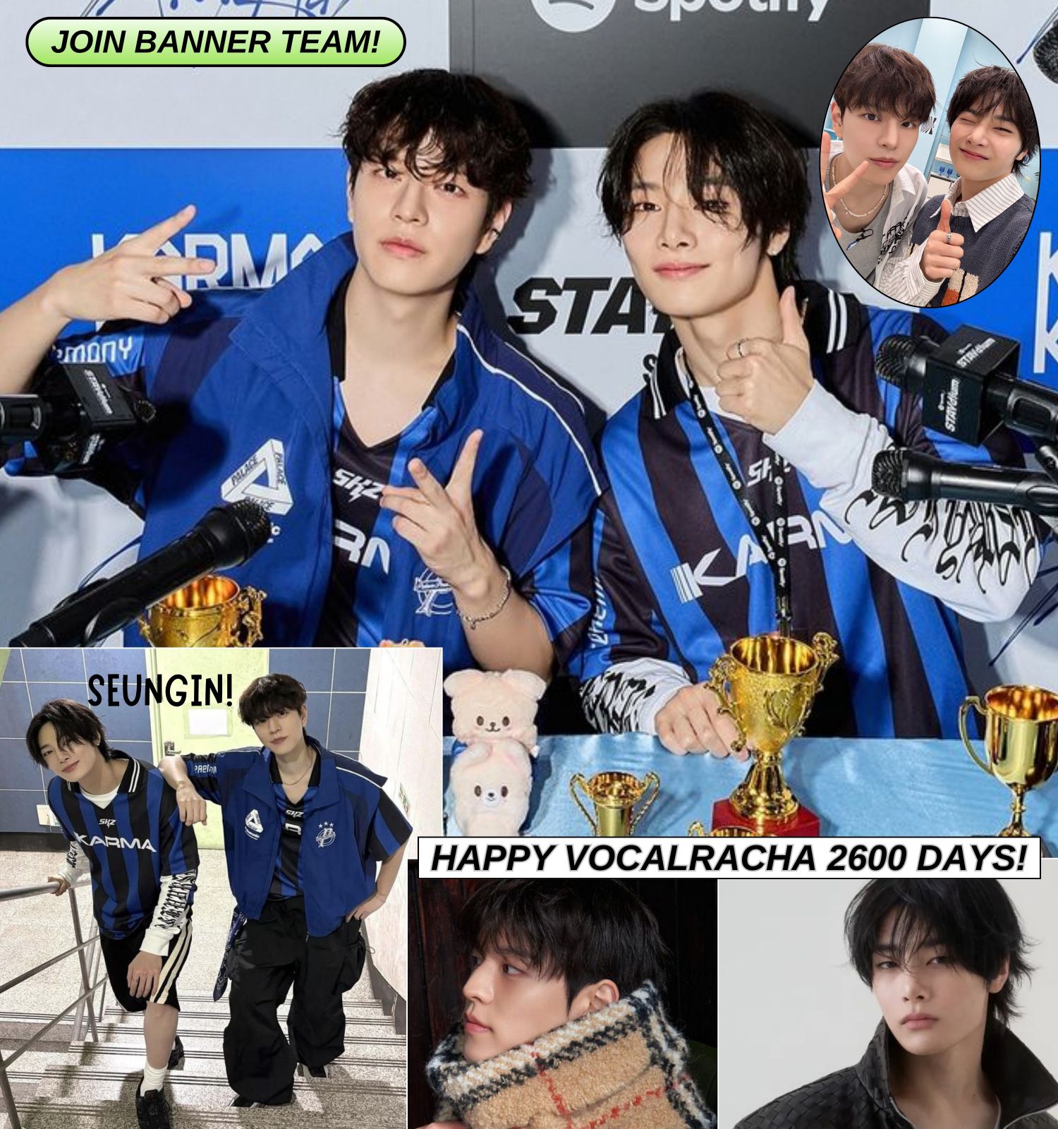 Recent activity shot of Seungmin (Stray Kids)