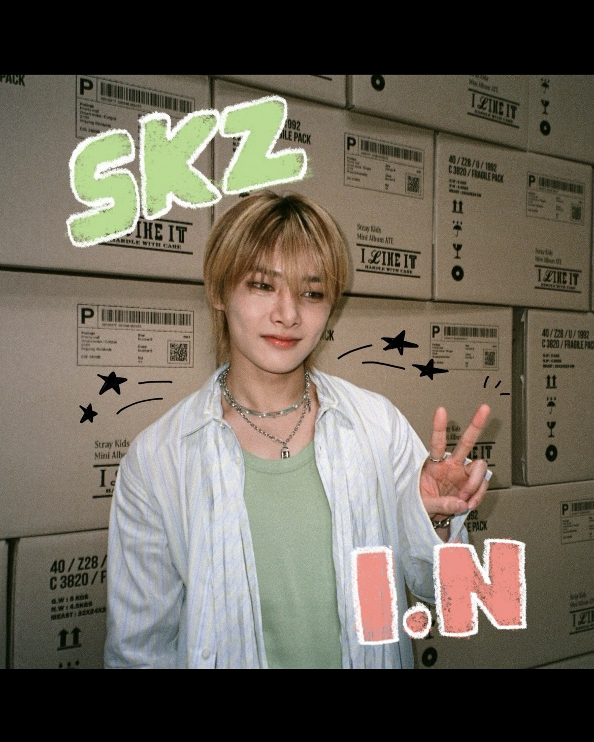 Recent activity shot of I.N (Stray Kids)