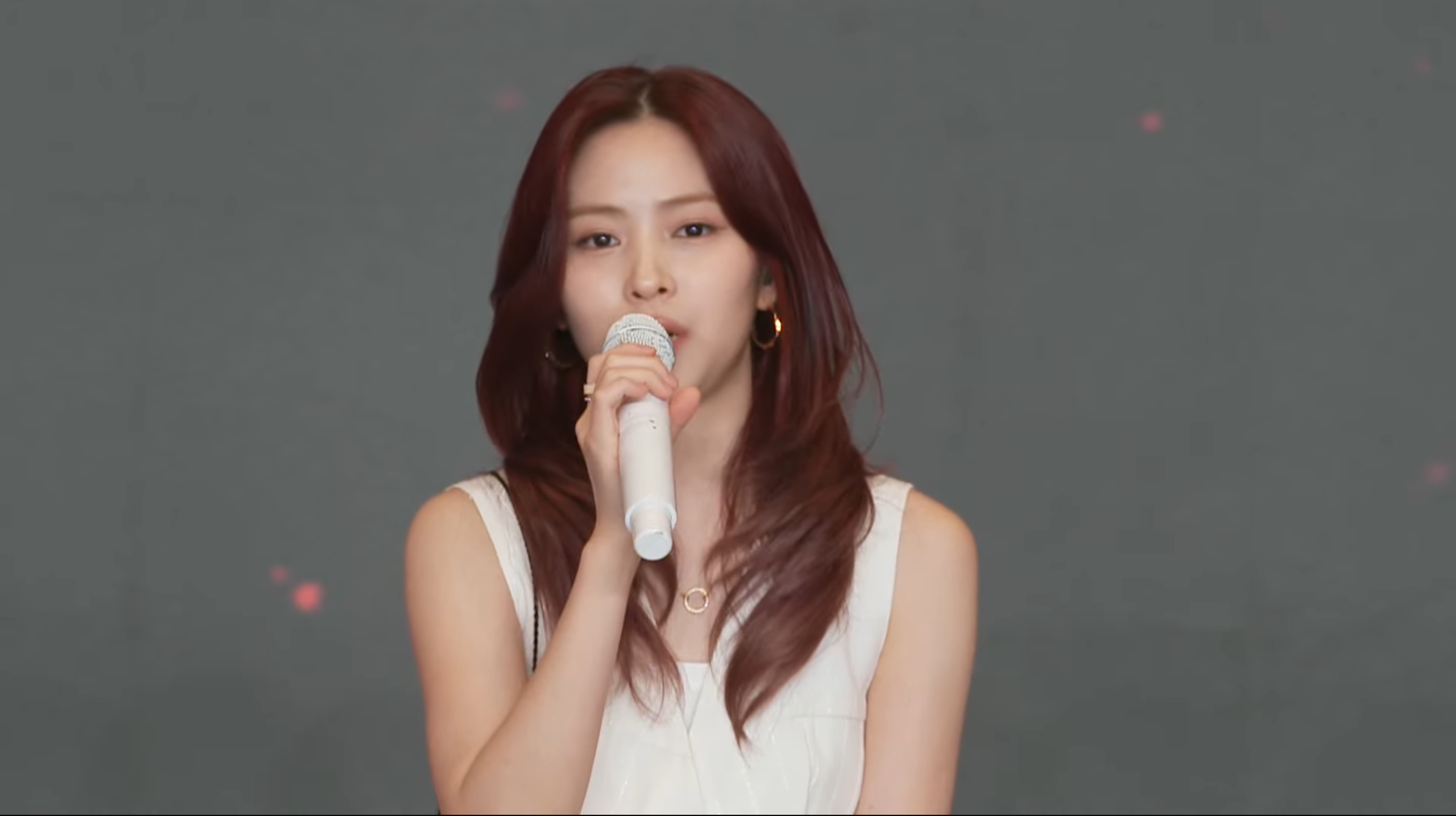 A moment captured by Ryujin (ITZY)'s fan