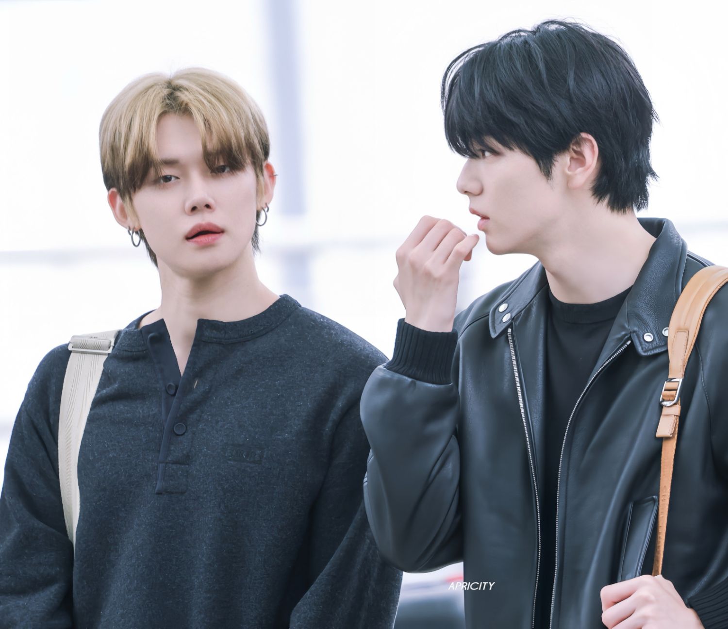 A moment captured by Yeonjun (TOMORROW X TOGETHER)'s fan