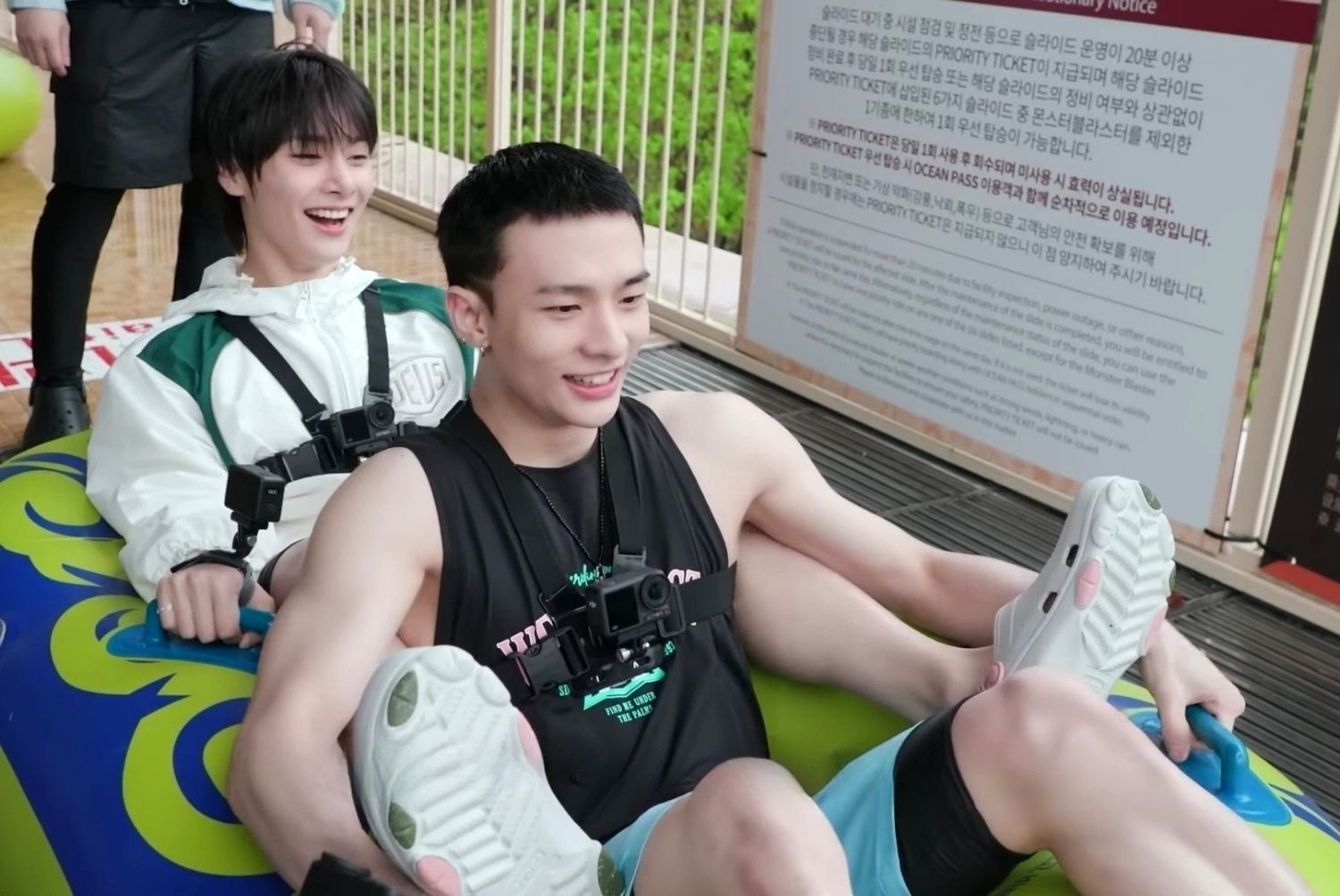 Recent activity shot of Hyunjin (Stray Kids)