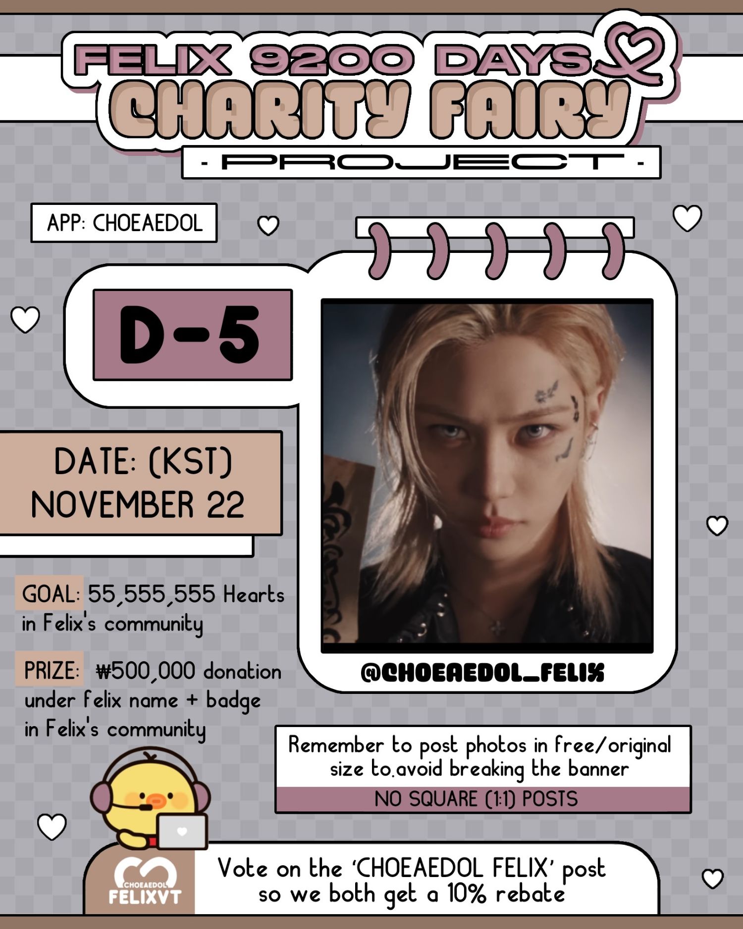 Latest photo of Felix (Stray Kids)