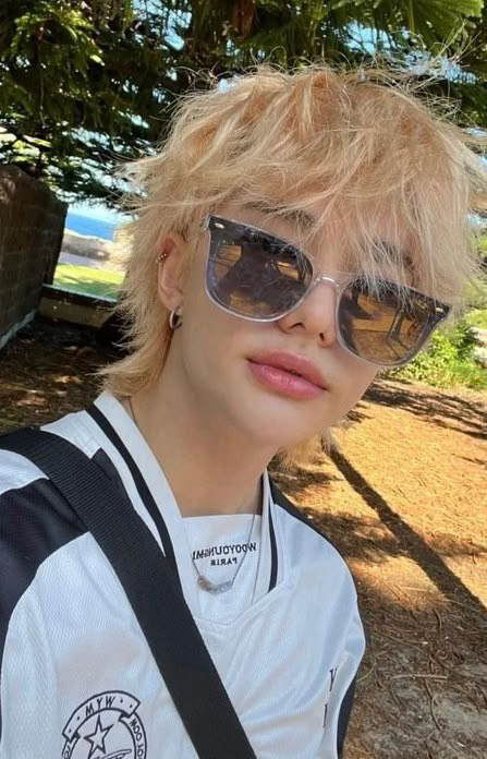 Latest photo of Hyunjin (Stray Kids)