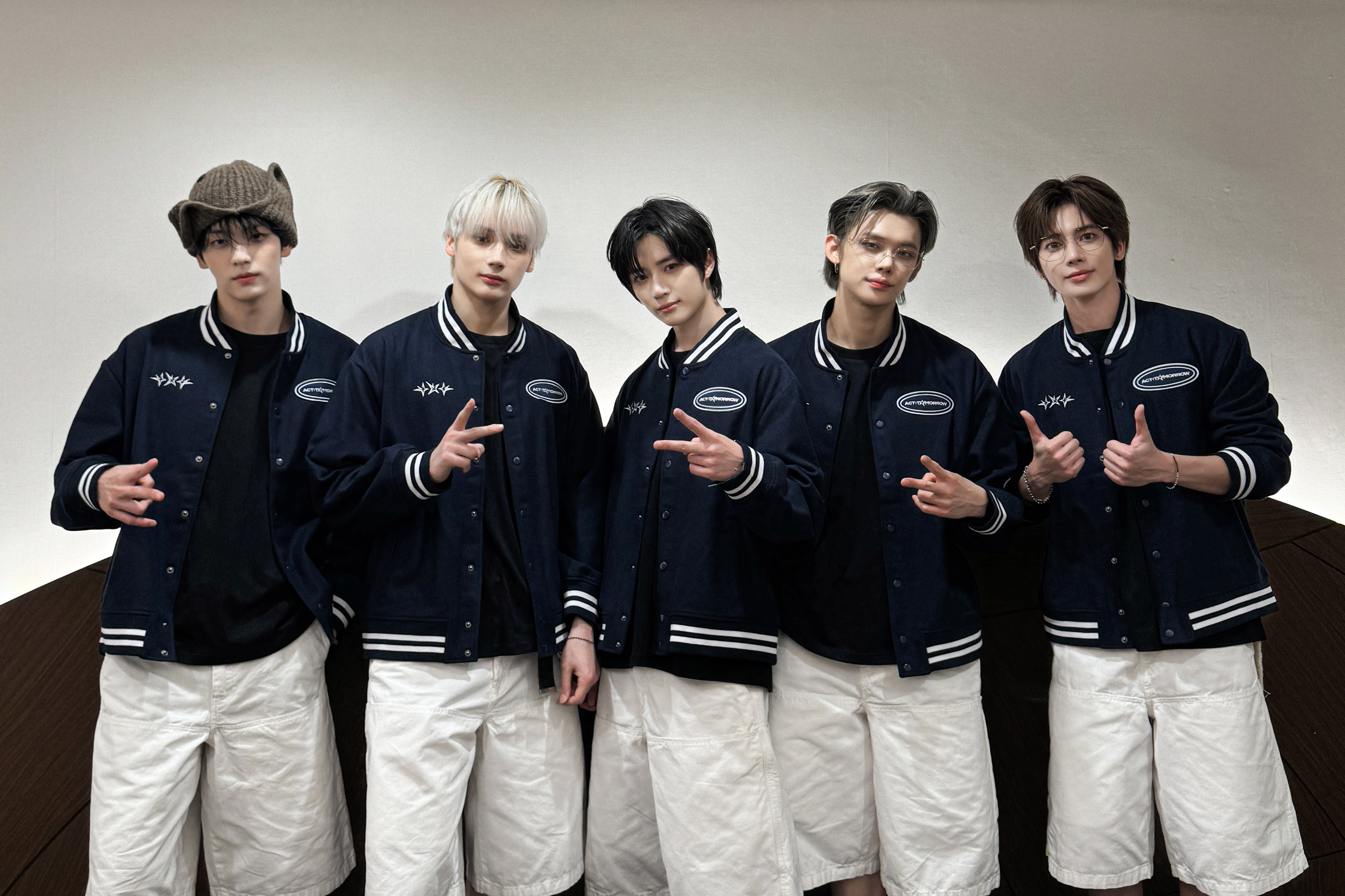 Recent activity shot of TOMORROW X TOGETHER