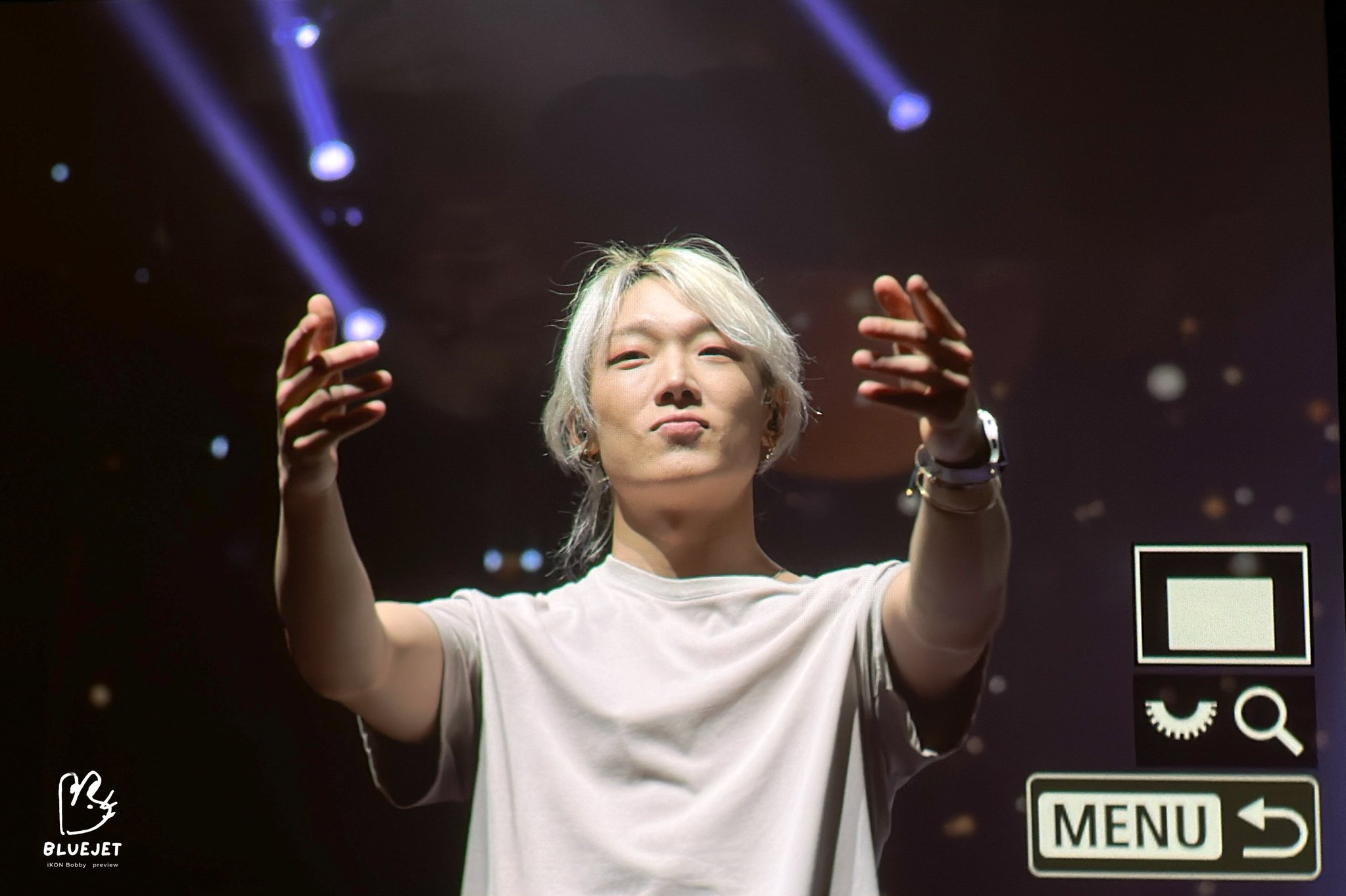 Recent activity shot of BOBBY (iKON)