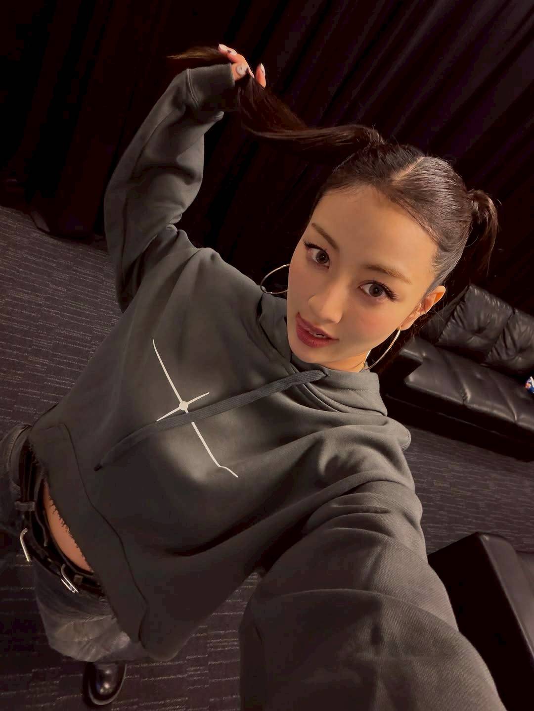 Recent activity shot of Jihyo (TWICE)