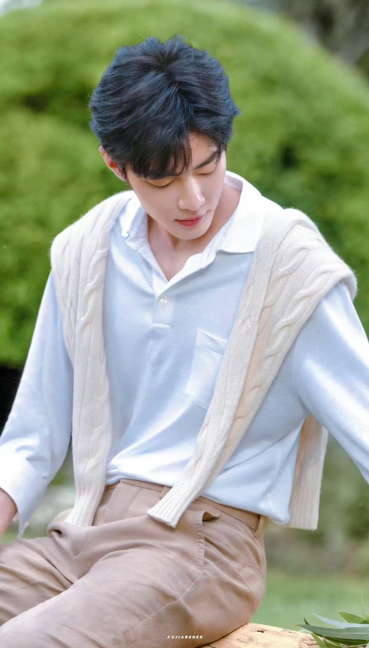 Latest photo of Xiao Zhan