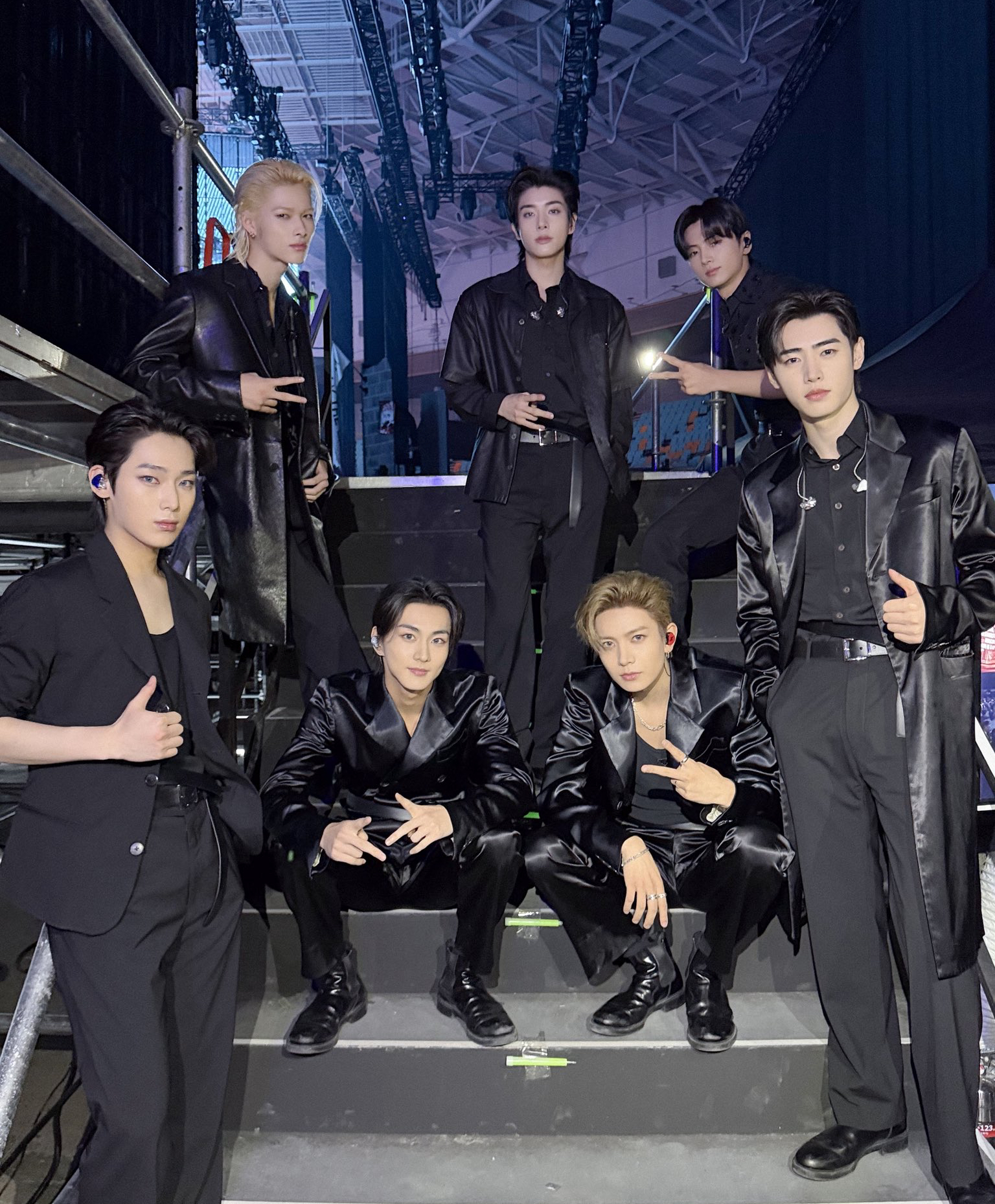 Recent activity shot of ENHYPEN