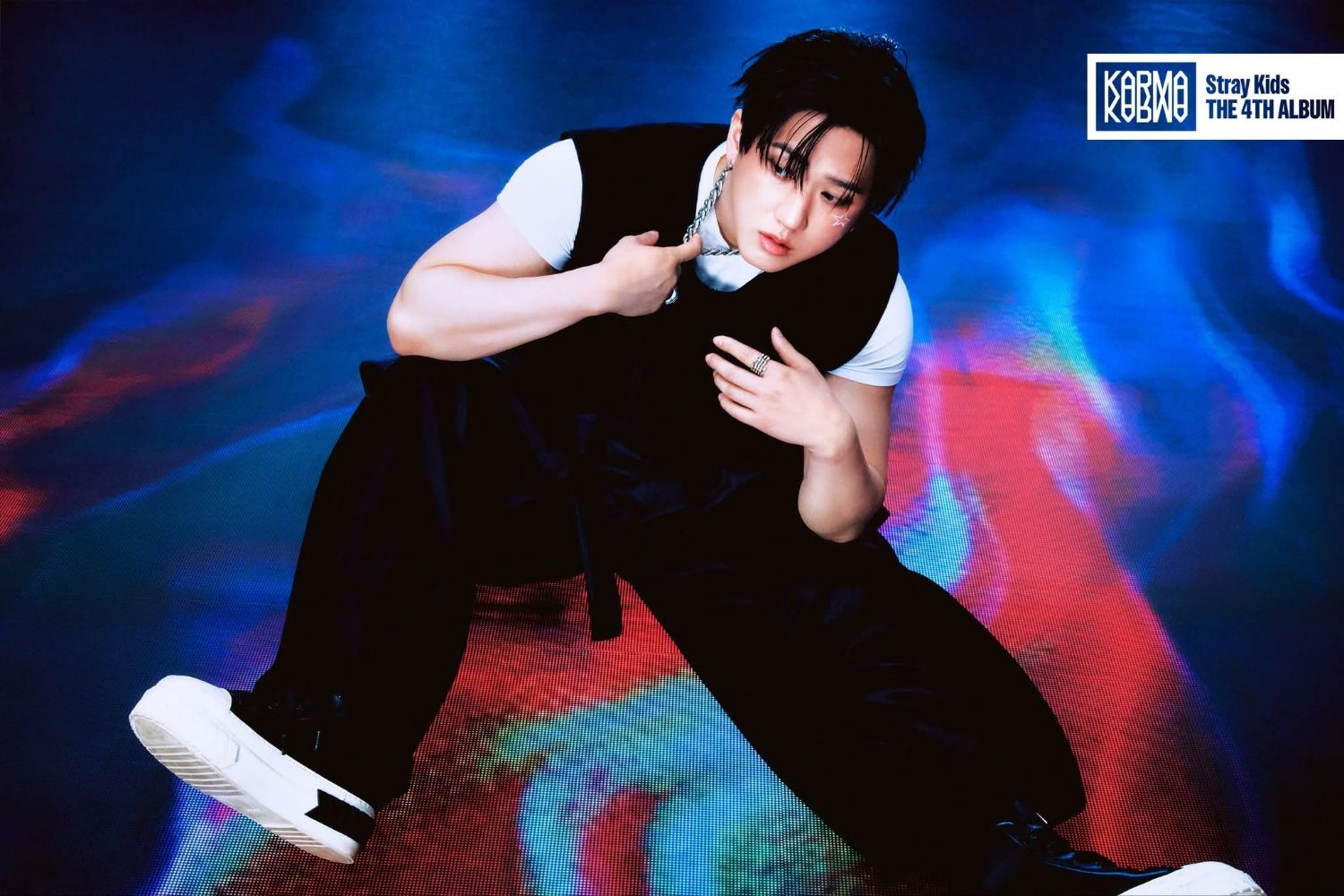 A moment captured by Changbin (Stray Kids)'s fan