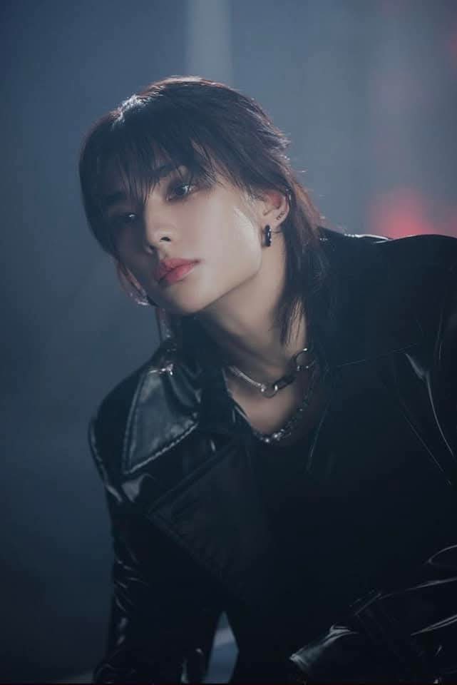 Recent activity shot of Hyunjin (Stray Kids)