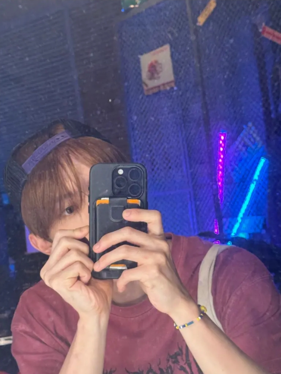Recent activity shot of Kangmin (VERIVERY)