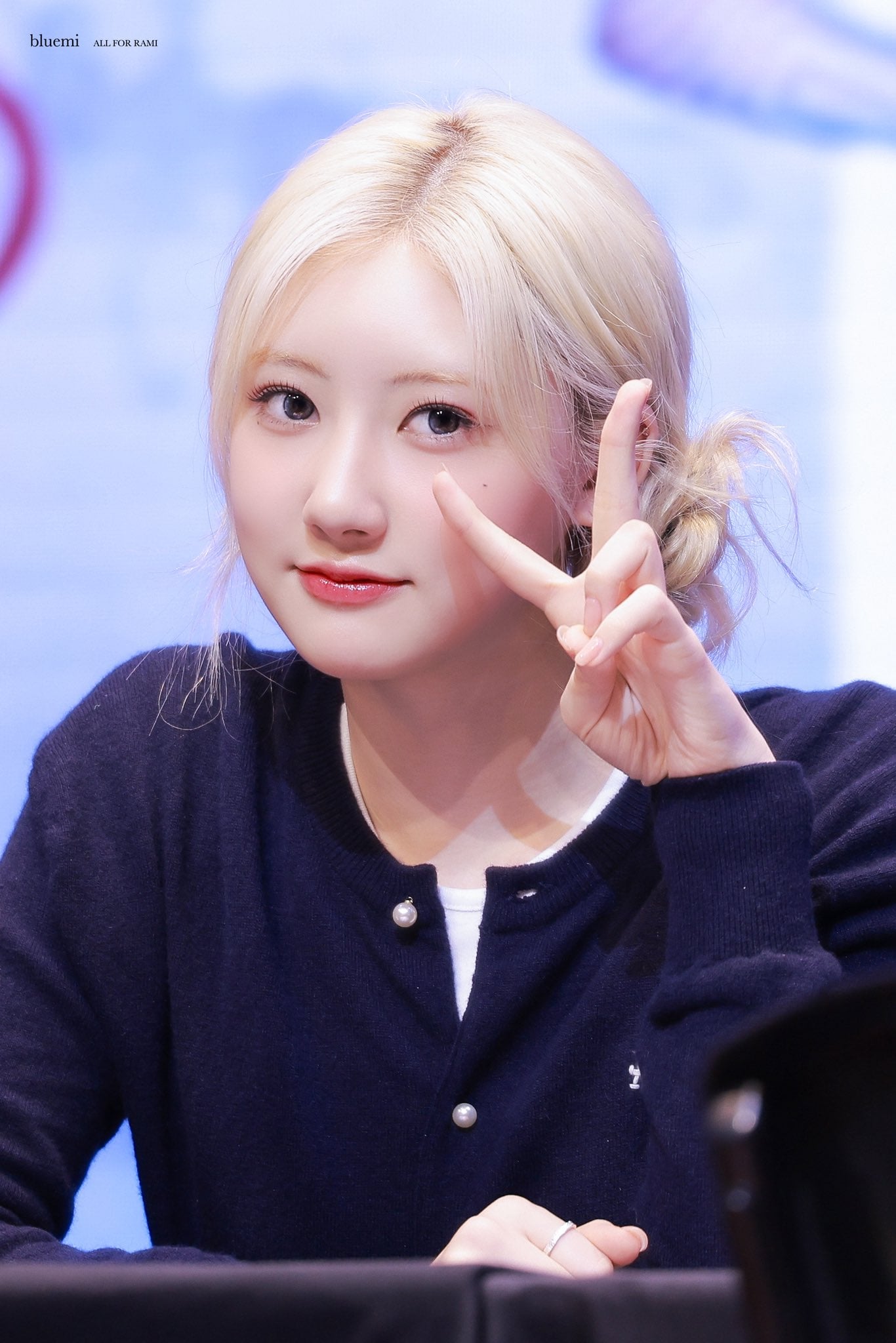 A moment captured by Rami (BABYMONSTER)'s fan