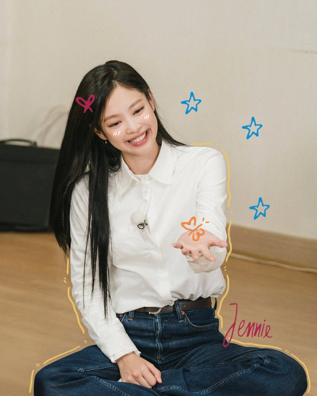 Recent activity shot of Jennie (BLACKPINK)