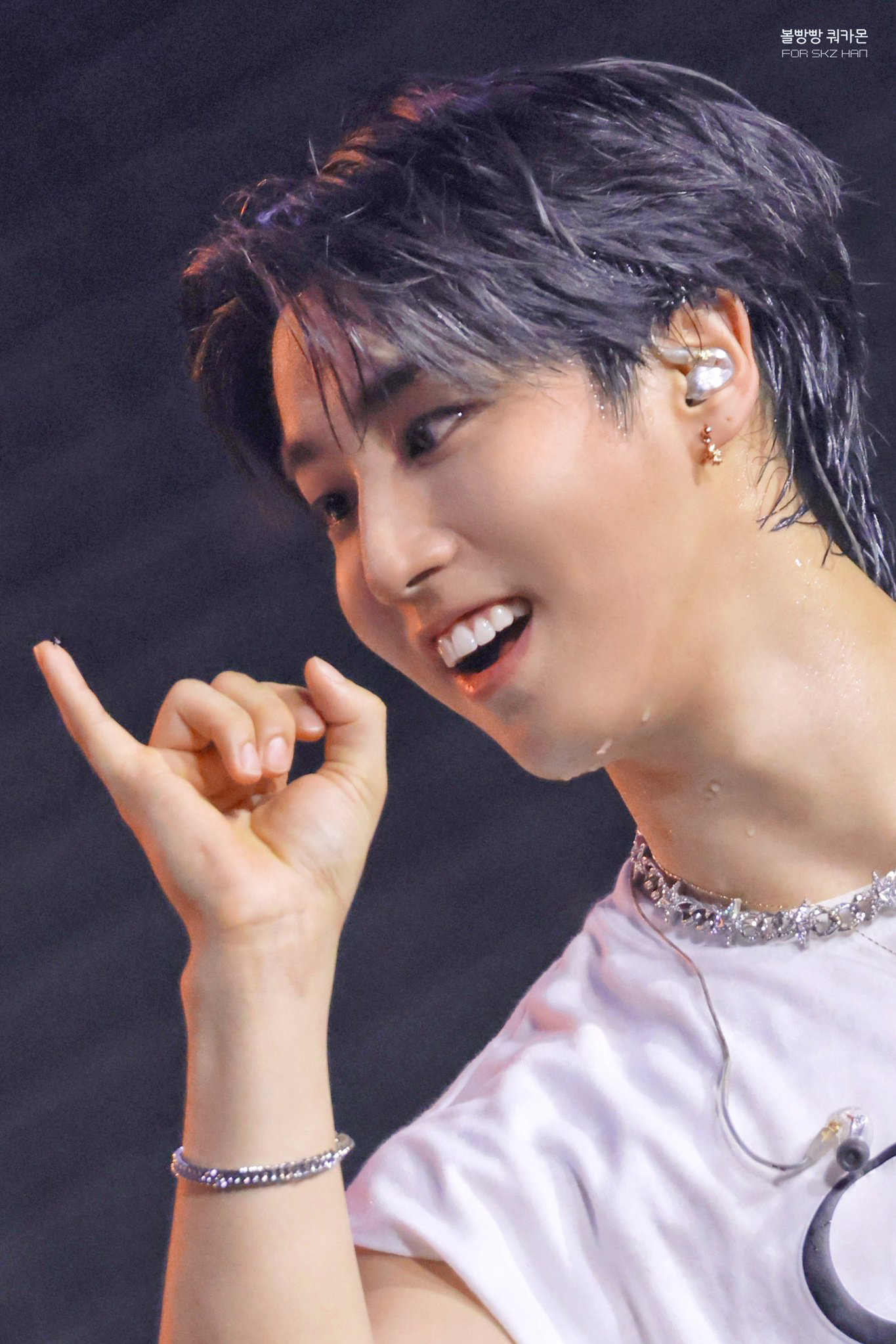 Recent activity shot of HAN (Stray Kids)