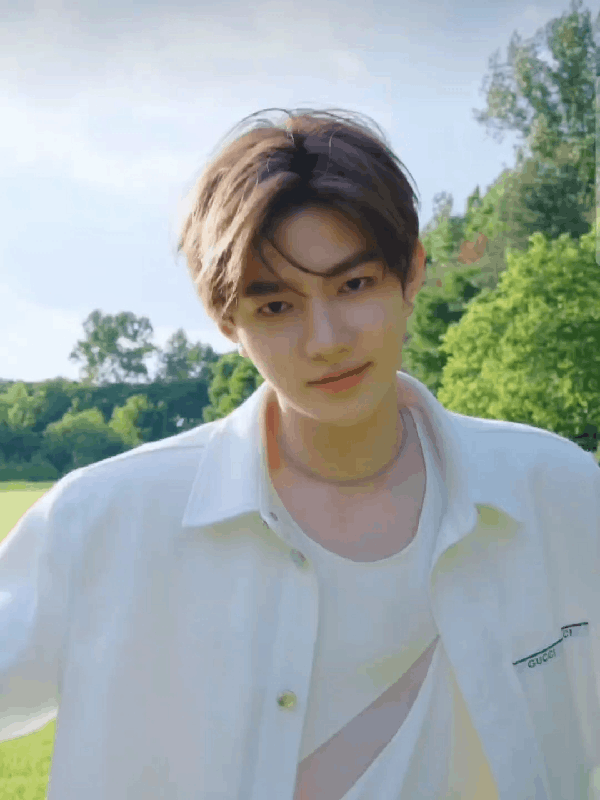 Recent activity shot of Zhang Hao (ZEROBASEONE)