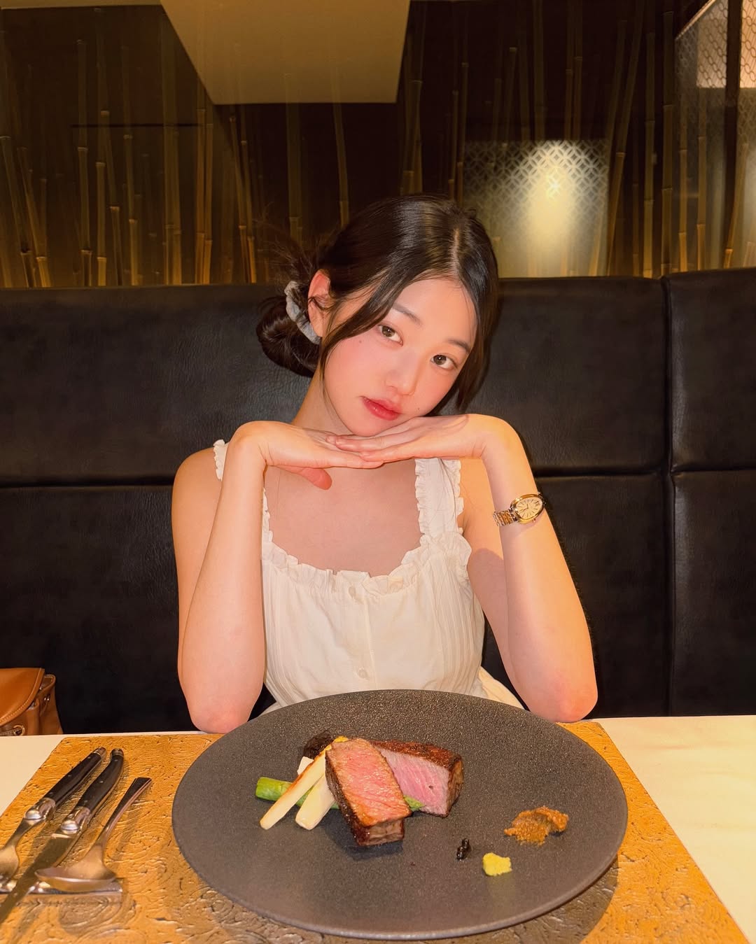 Recent activity shot of Jang Wonyoung (IVE)