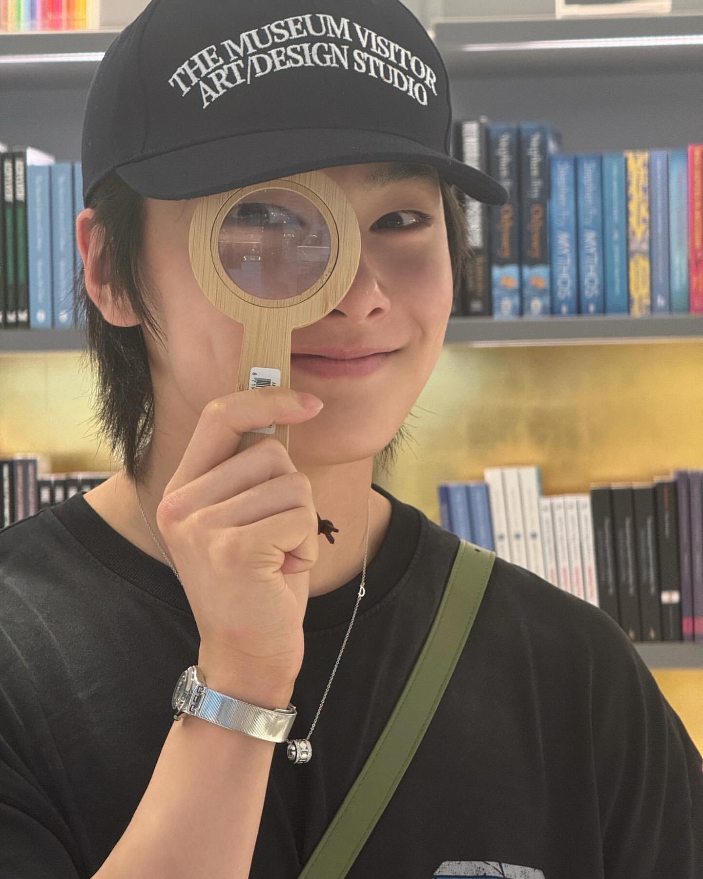 A moment captured by I.N (Stray Kids)'s fan