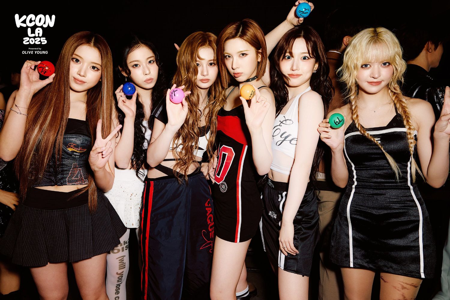 Recent activity shot of NMIXX