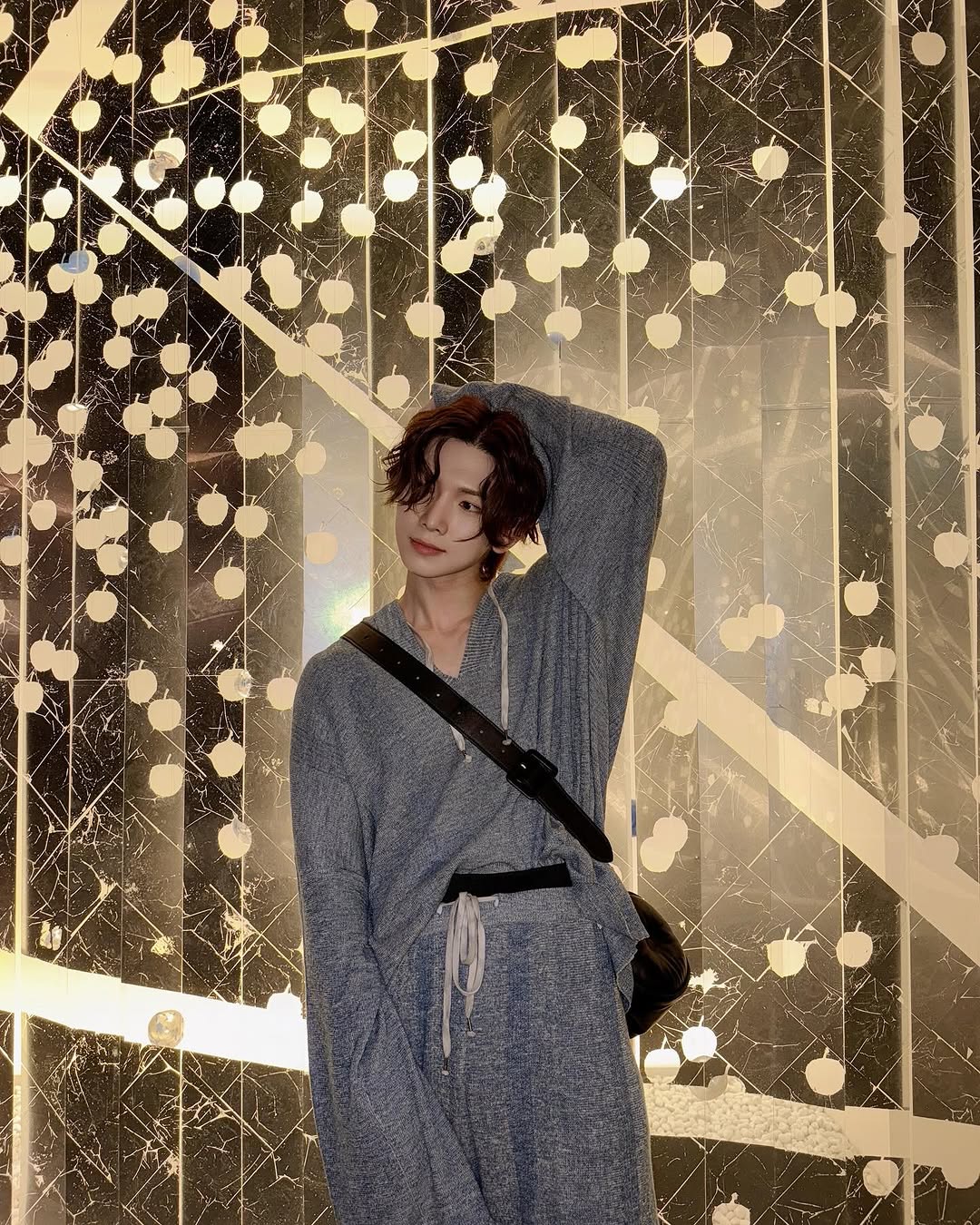 Recent activity shot of Yeosang (ATEEZ)