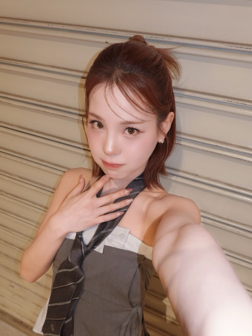 A moment captured by Mako (NiziU)'s fan