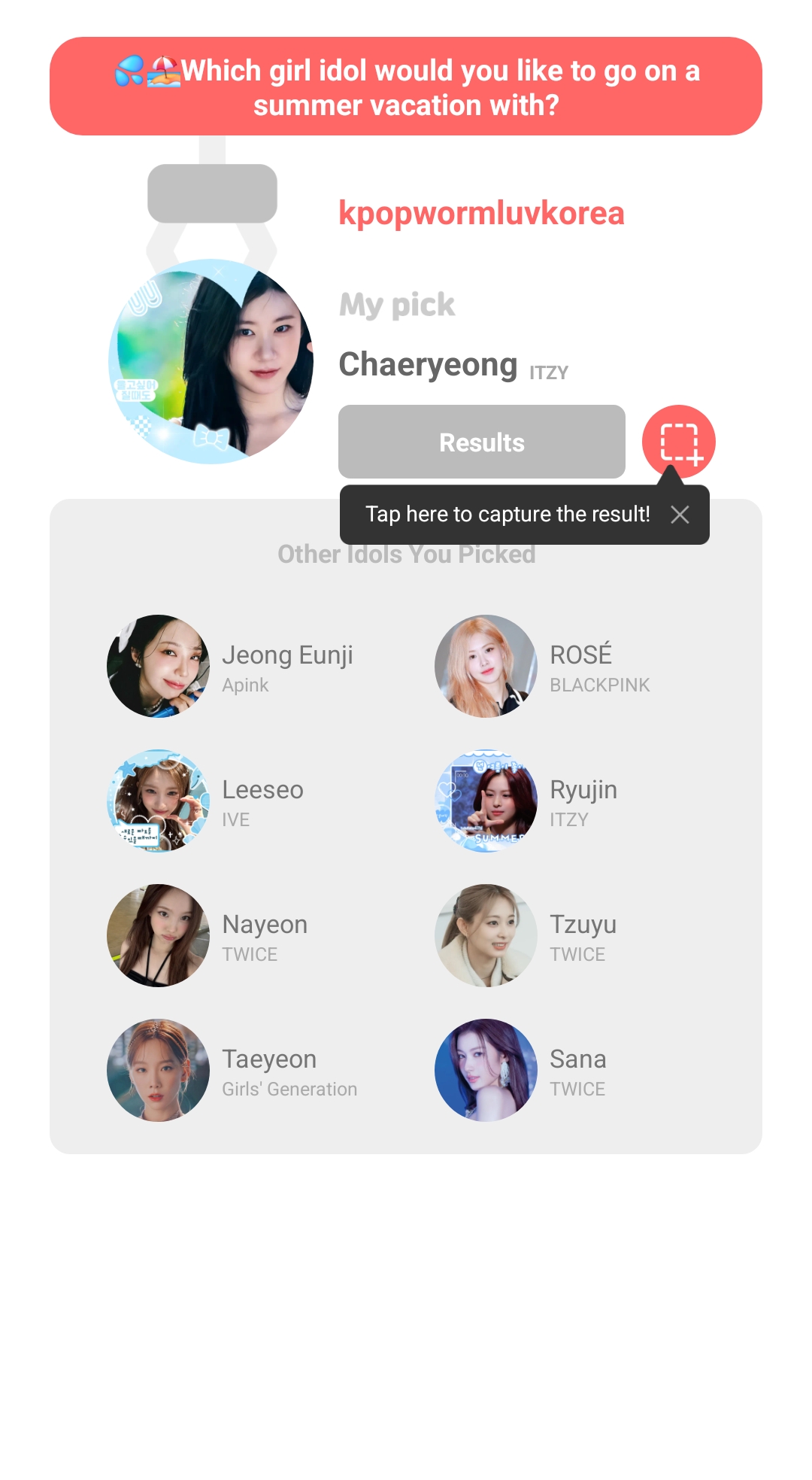 The most beloved wallpaper among Chaeryeong (ITZY)'s fans