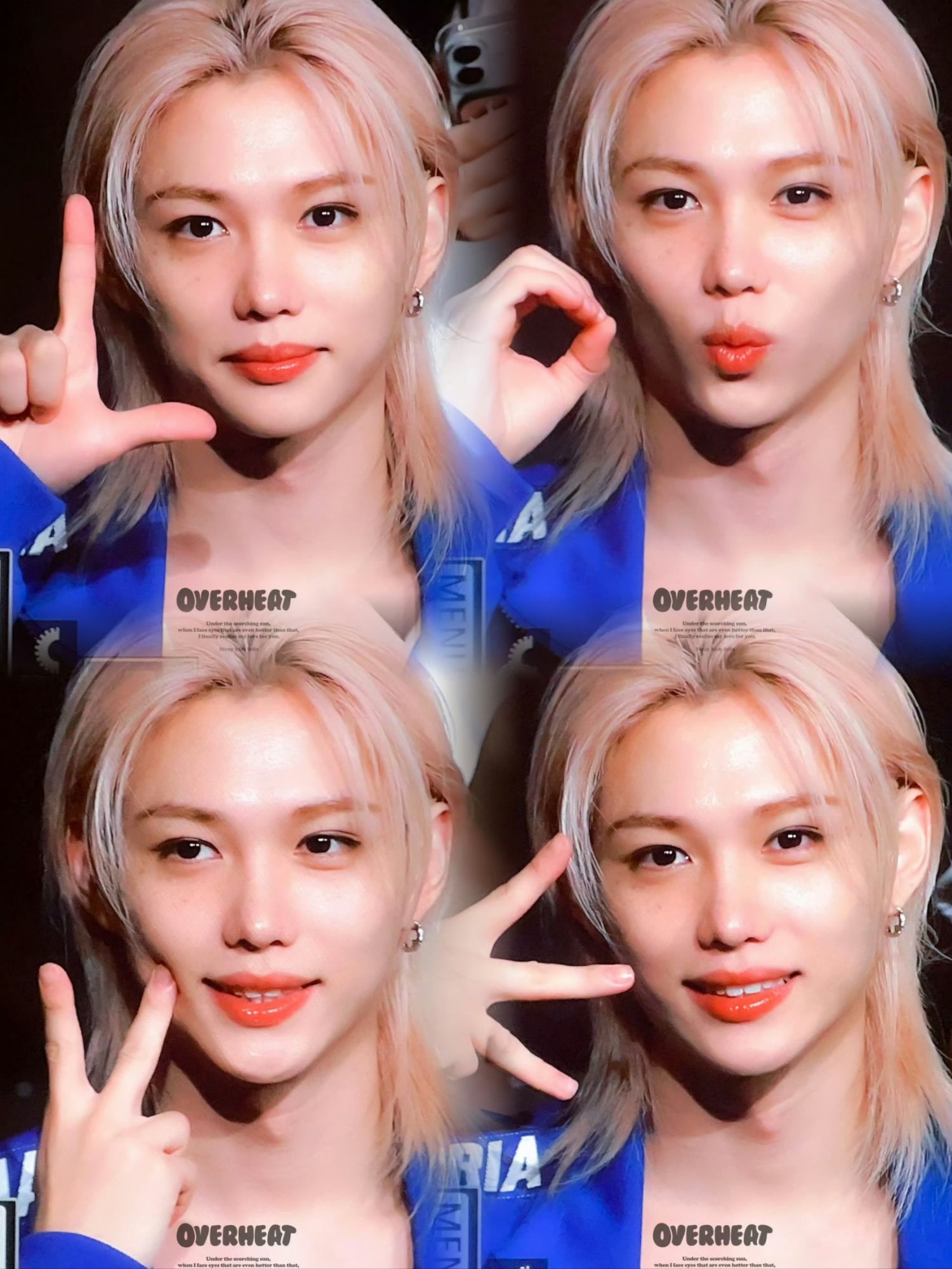 Recent activity shot of Felix (Stray Kids)