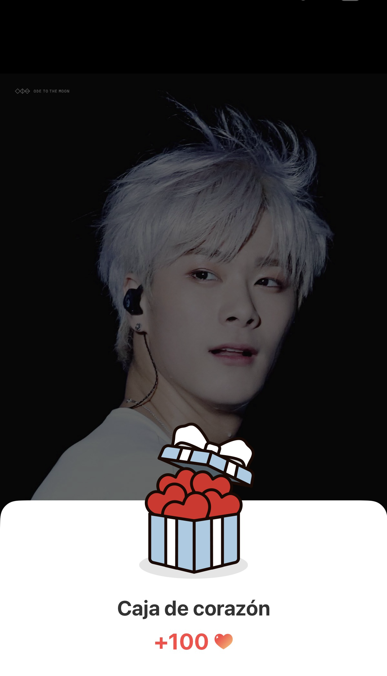 Recent activity shot of Moonbin (ASTRO)