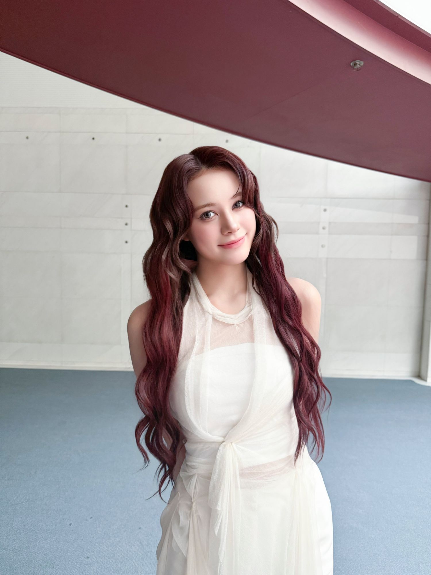 A moment captured by Nina (NiziU)'s fan