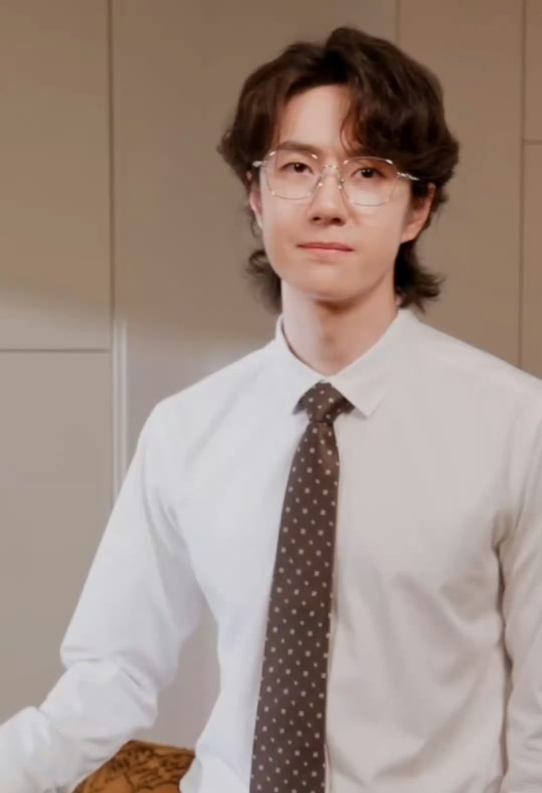 Recent activity shot of Wang Yibo