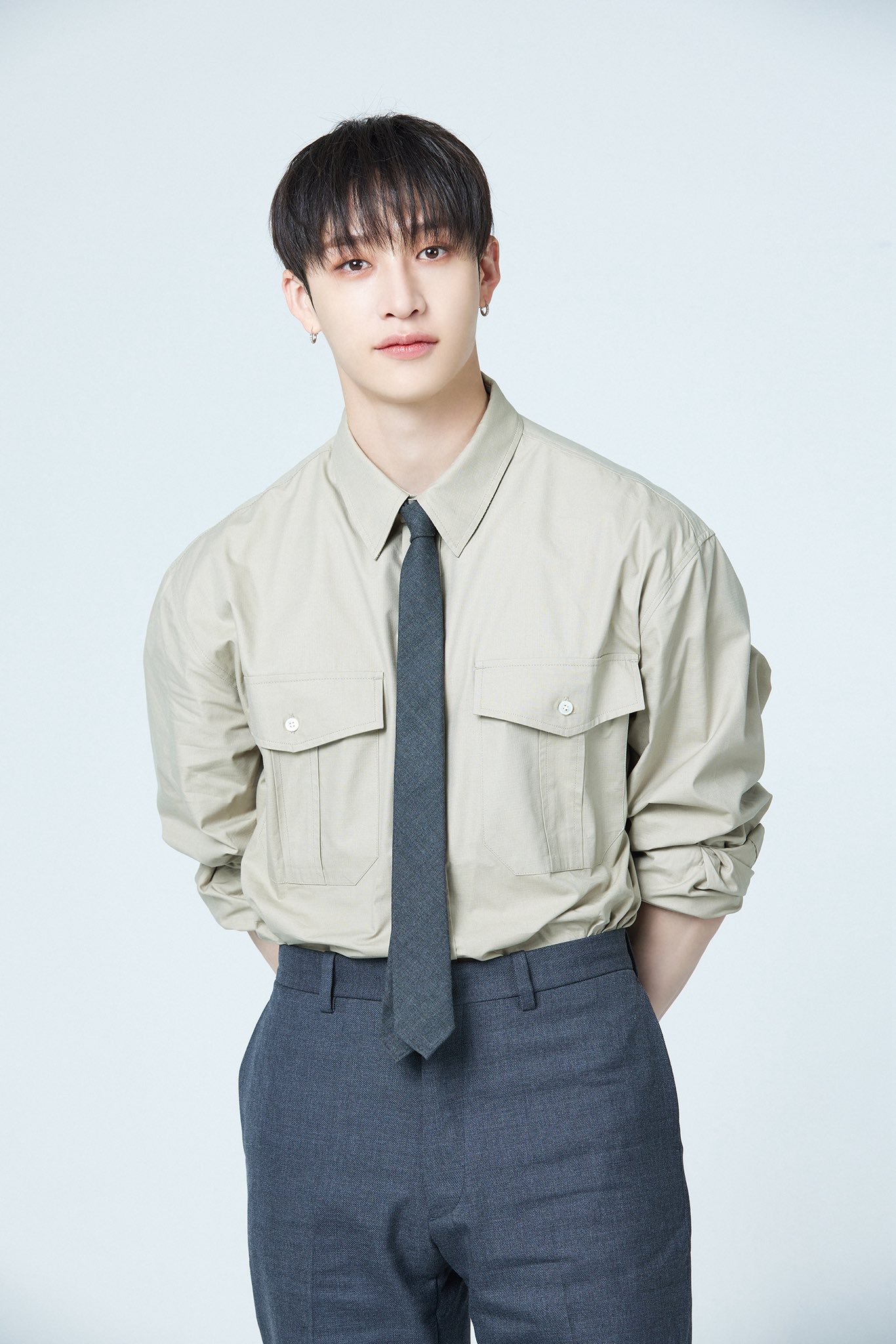 Behind-the-scenes cut of Bang Chan (Stray Kids)