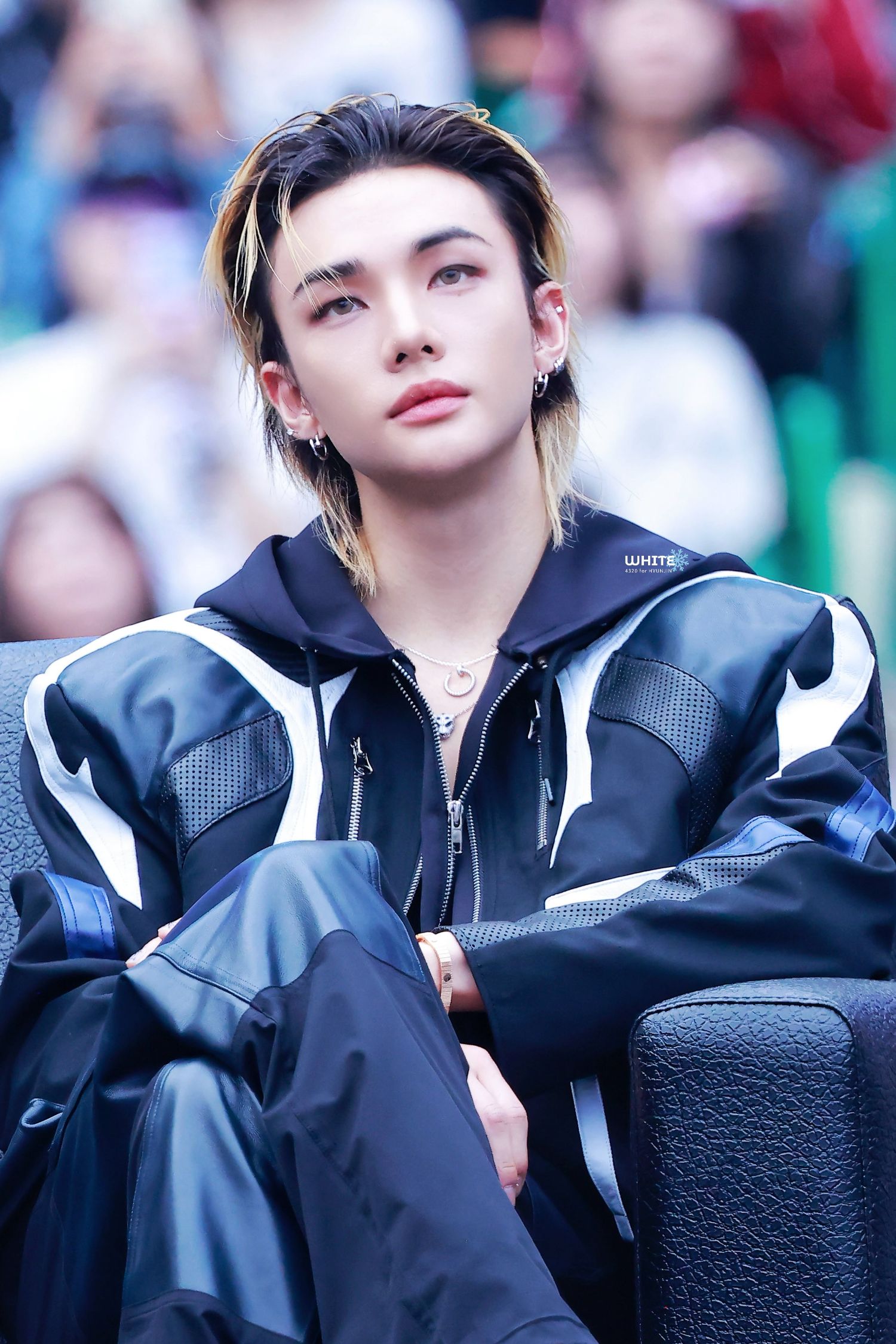 Recent activity shot of Hyunjin (Stray Kids)