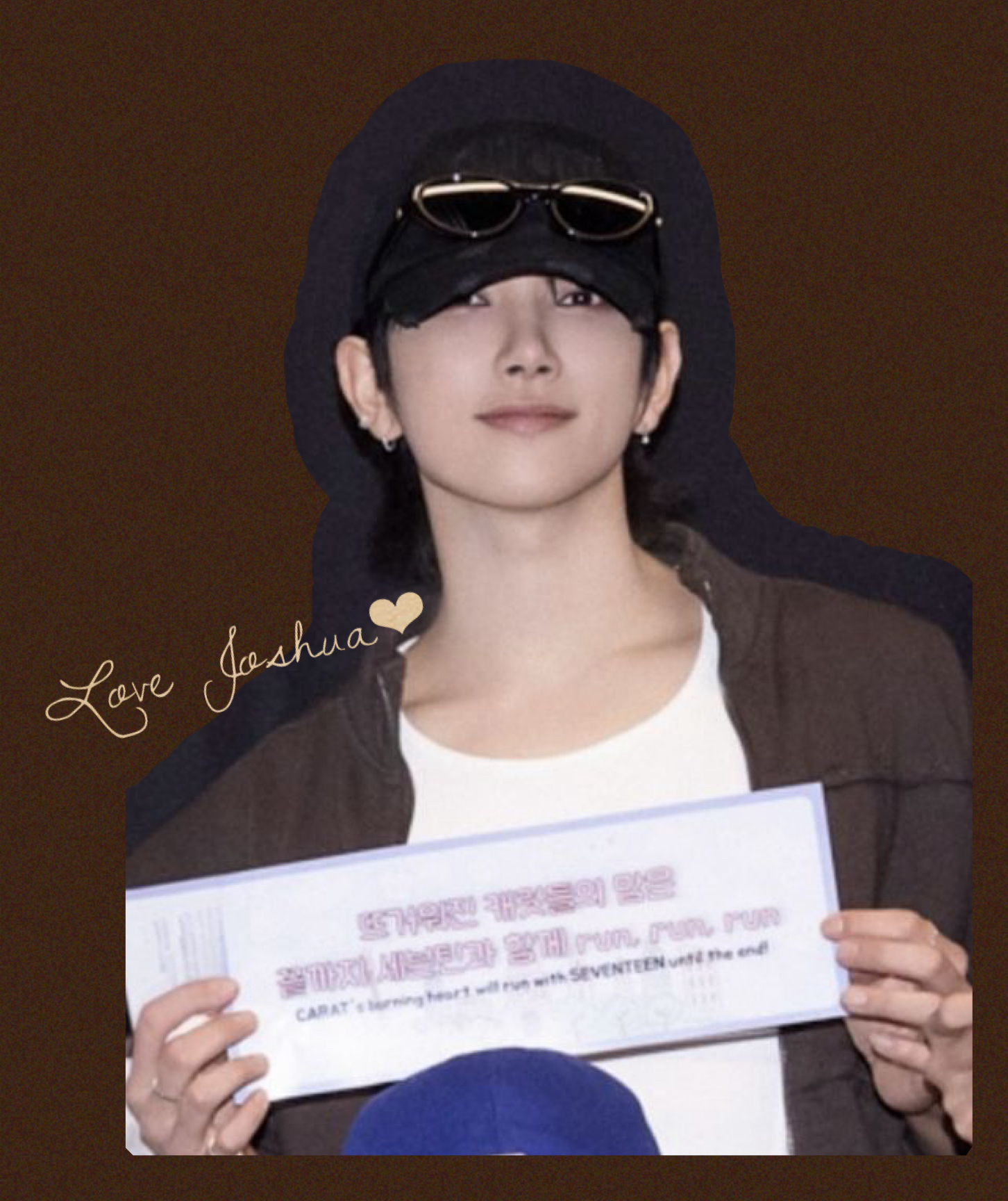 Recent activity shot of Joshua (SEVENTEEN)