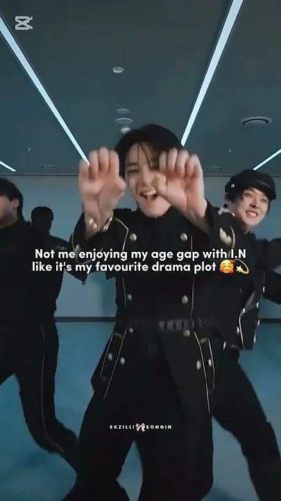 A moment captured by I.N (Stray Kids)'s fan