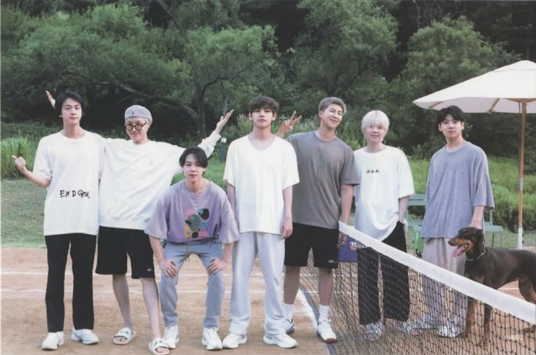 BTSの舞台裏ショット