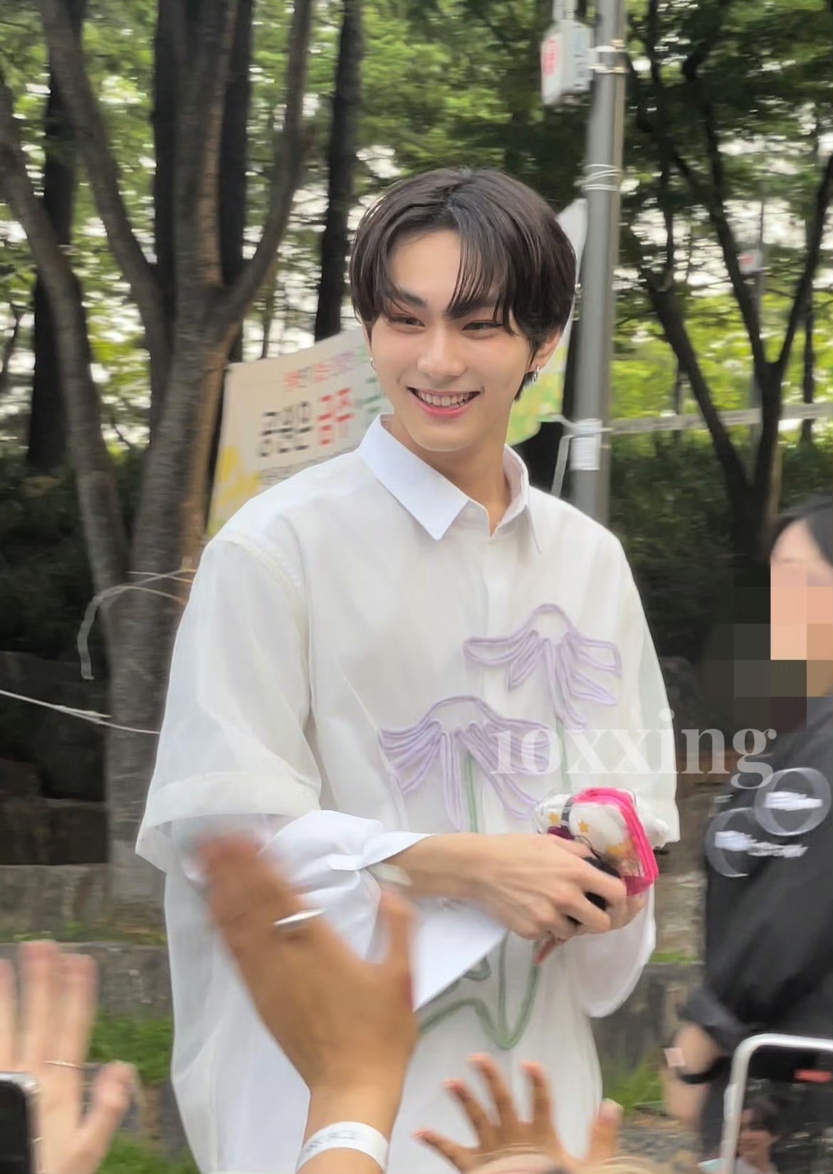 Behind-the-scenes cut of Jungwon (ENHYPEN)