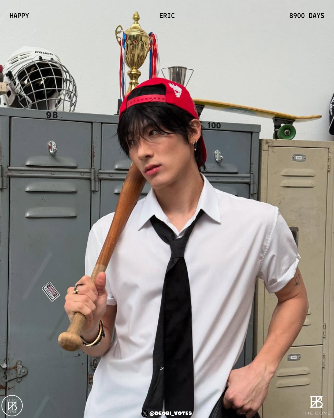 Recent activity shot of Eric (THE BOYZ)
