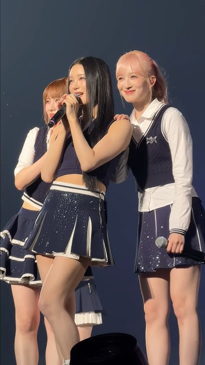 A moment captured by Kasahara Momona (ME:I)'s fan