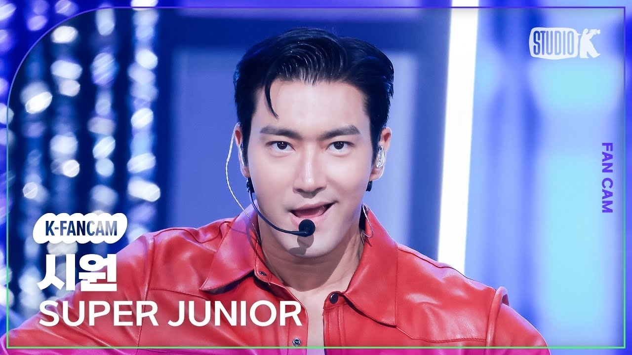 Behind-the-scenes cut of Siwon (Super Junior)