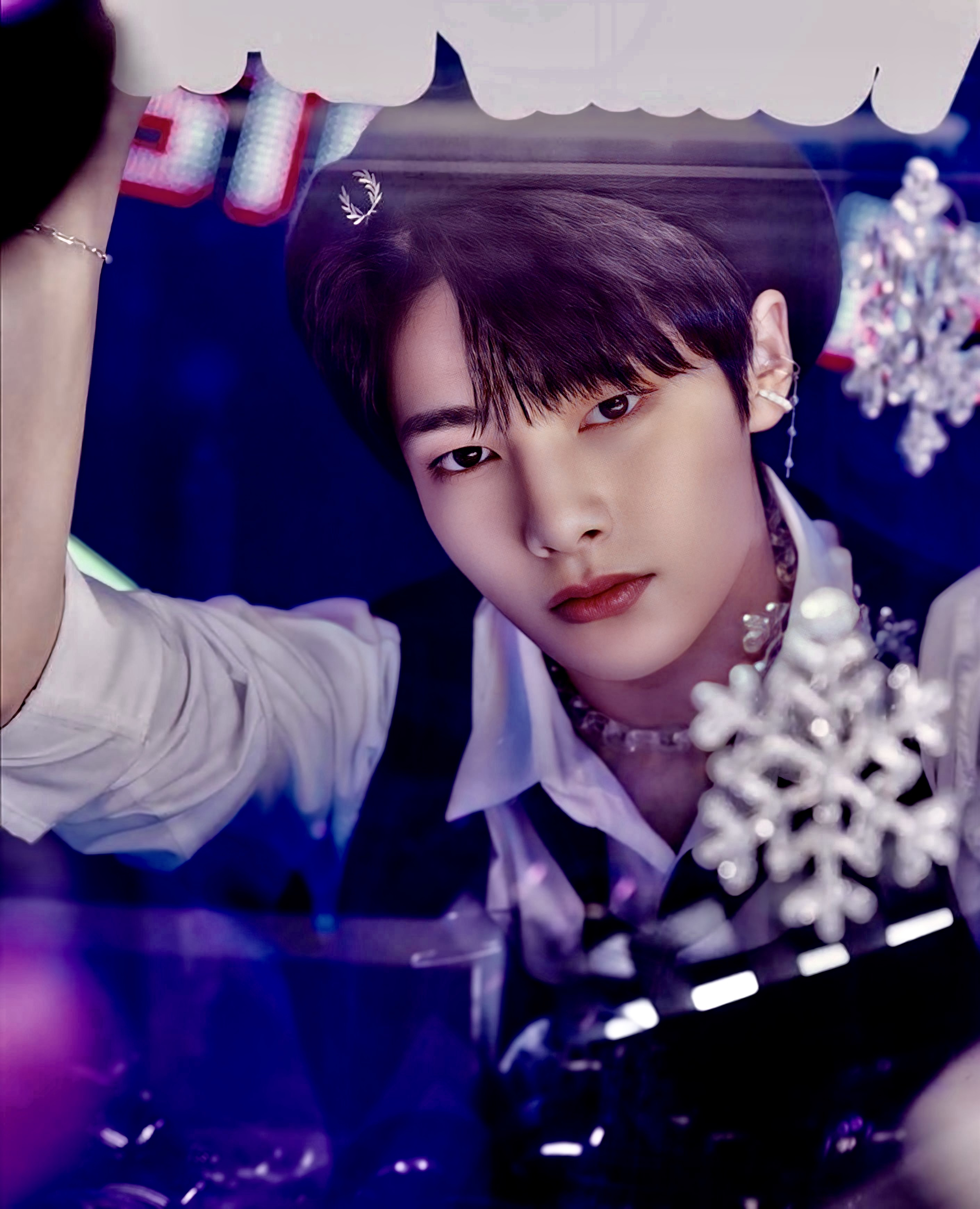 A moment captured by I.N (Stray Kids)'s fan