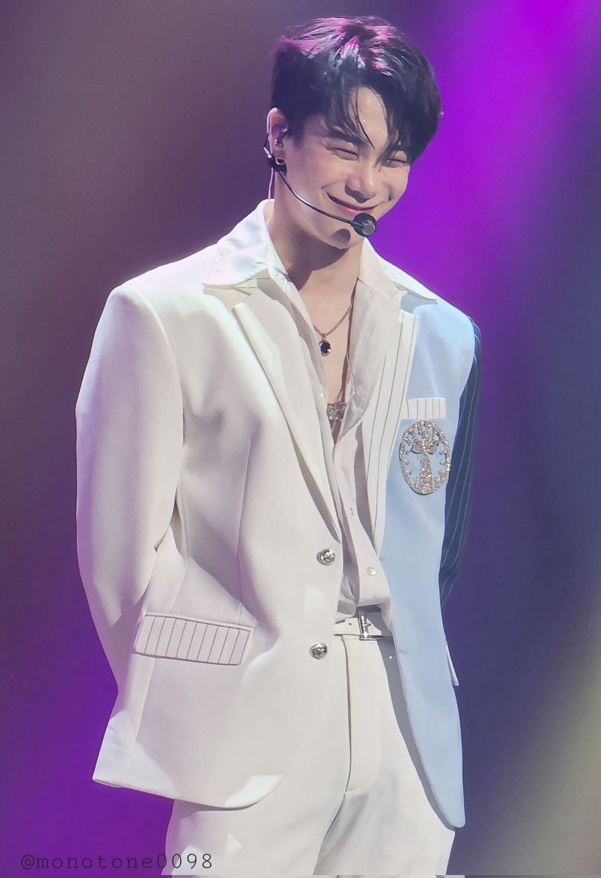 Recent activity shot of Moonbin (ASTRO)