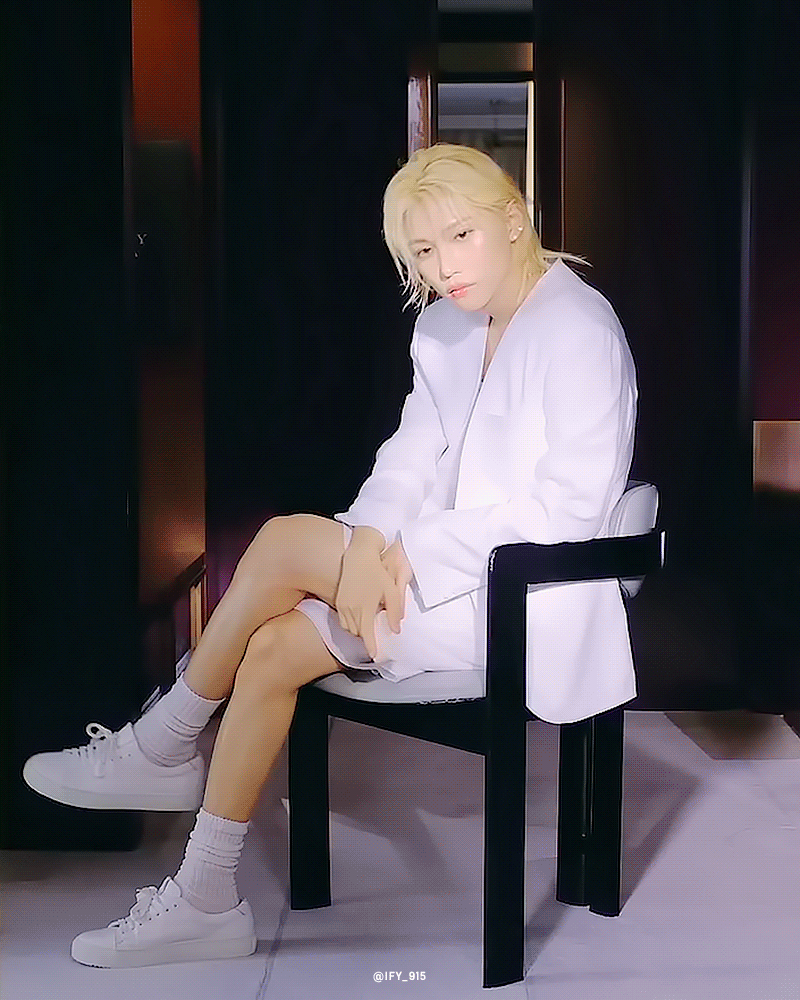 A moment captured by Felix (Stray Kids)'s fan
