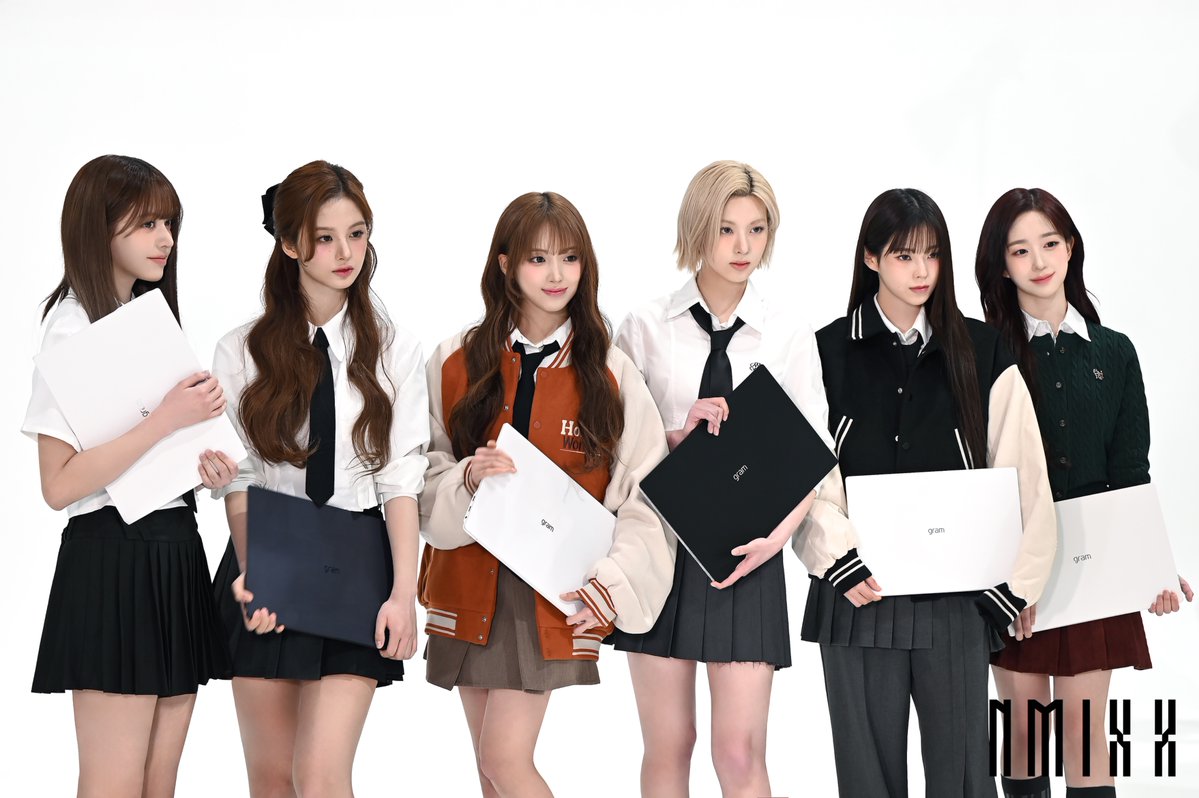 Behind-the-scenes cut of NMIXX