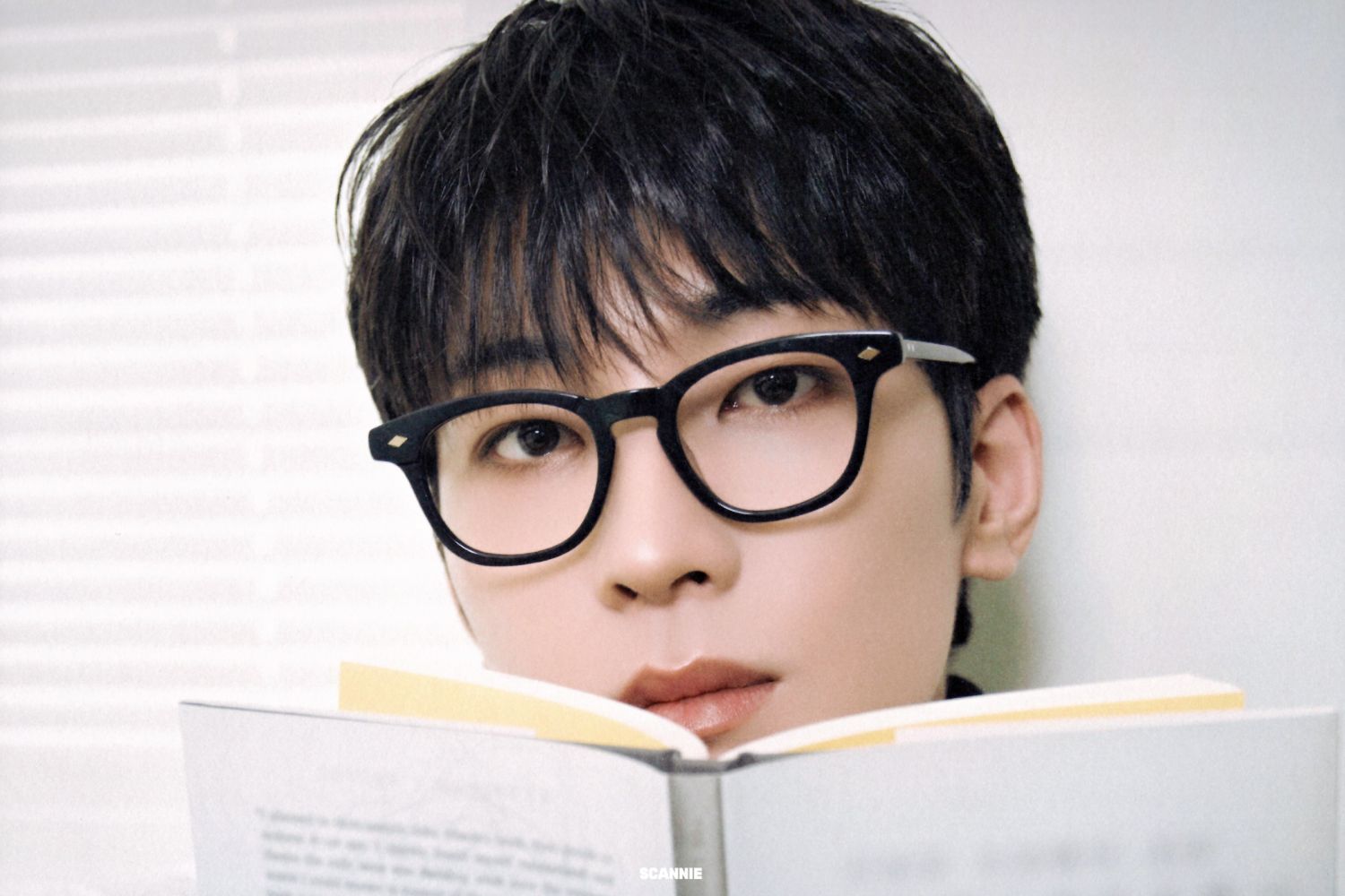 A moment captured by Wonwoo (SEVENTEEN)'s fan