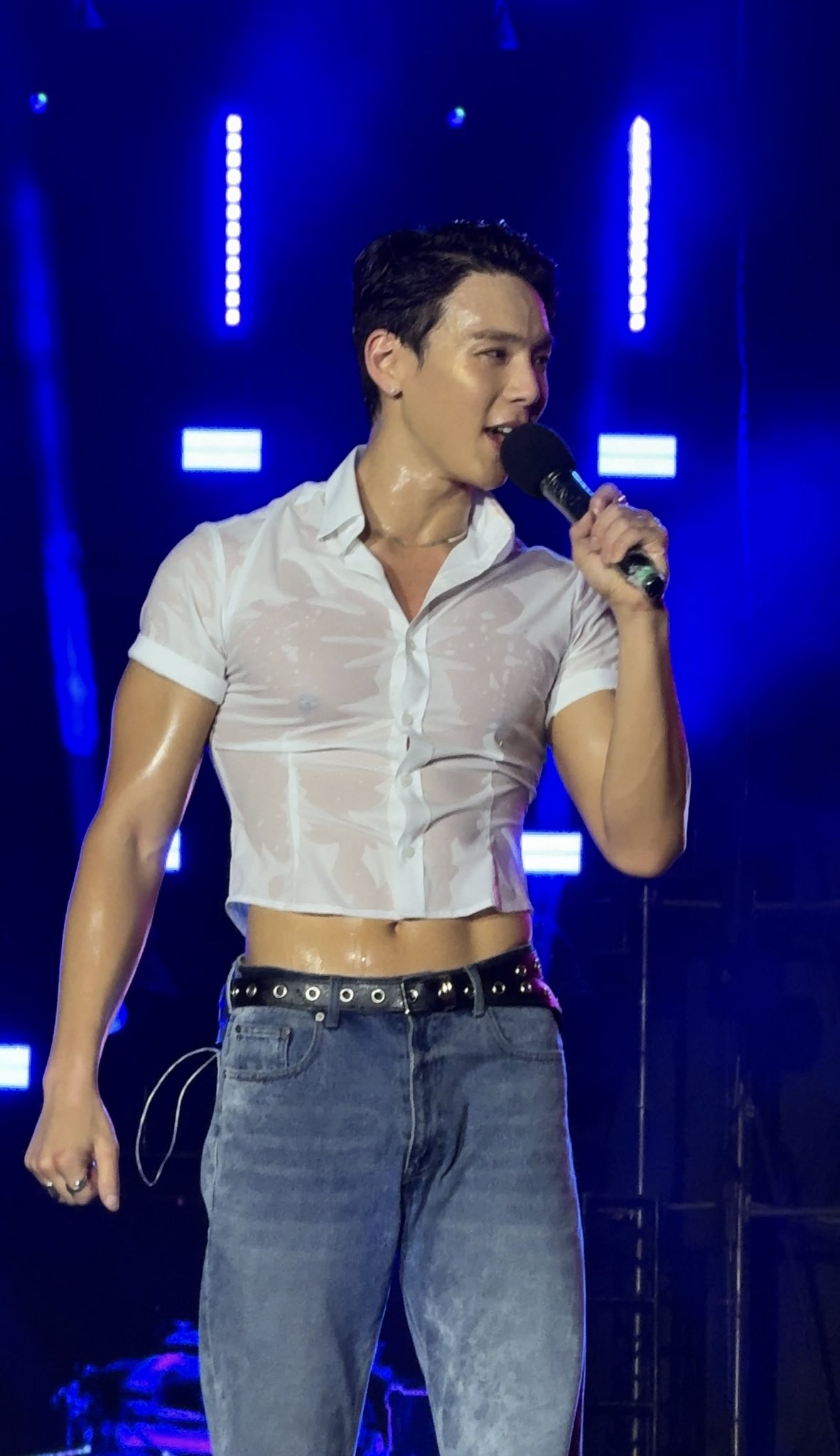 Recent activity shot of Shownu (MONSTA X)