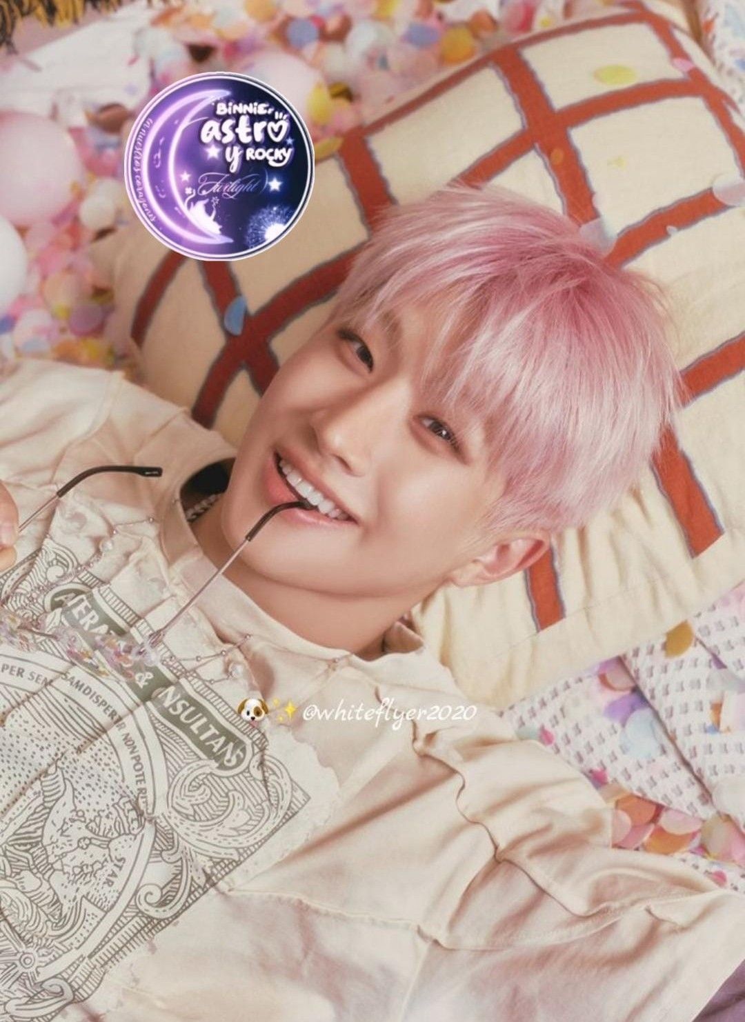 Recent activity shot of Jinjin (ASTRO)