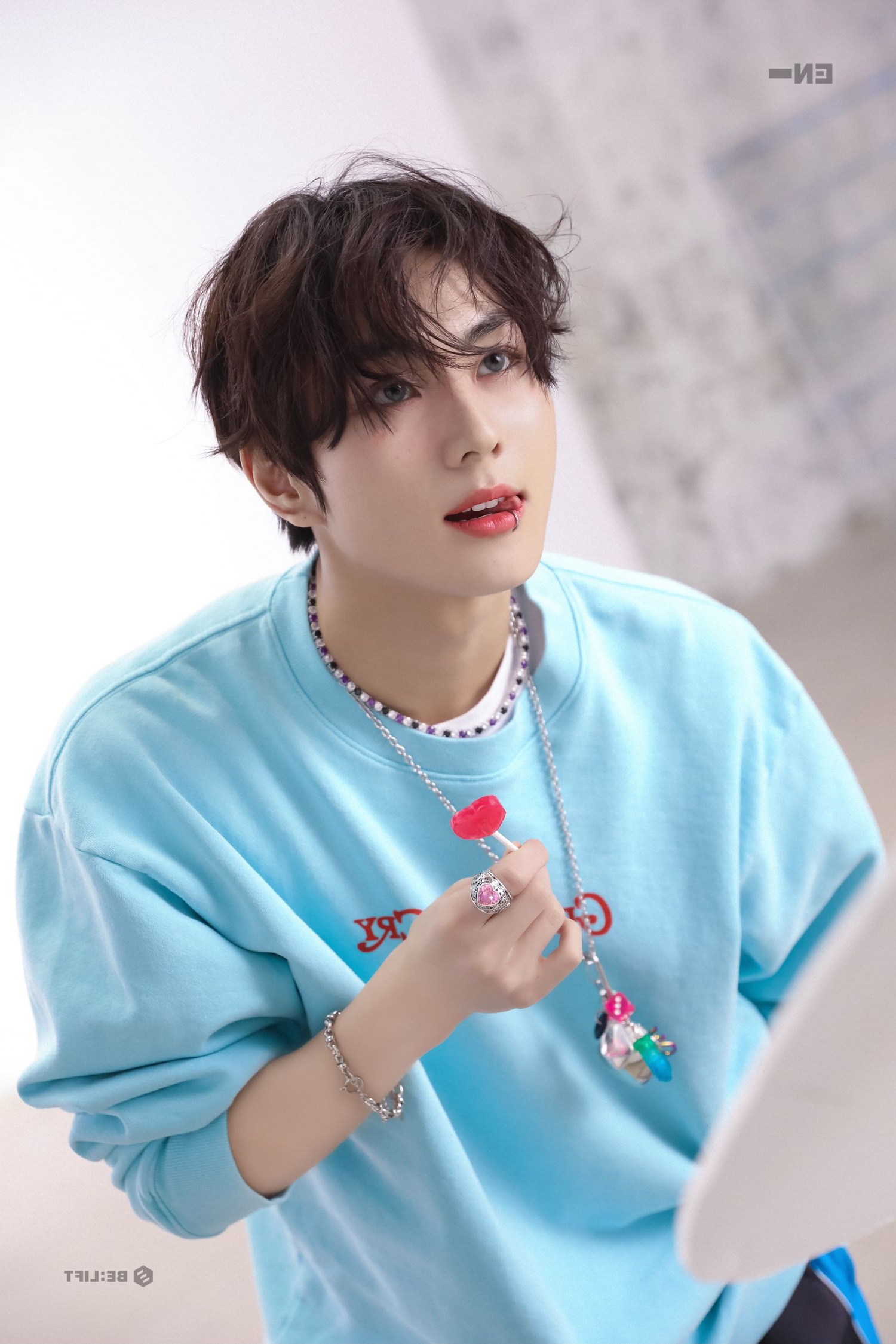 Recent activity shot of Jungwon (ENHYPEN)