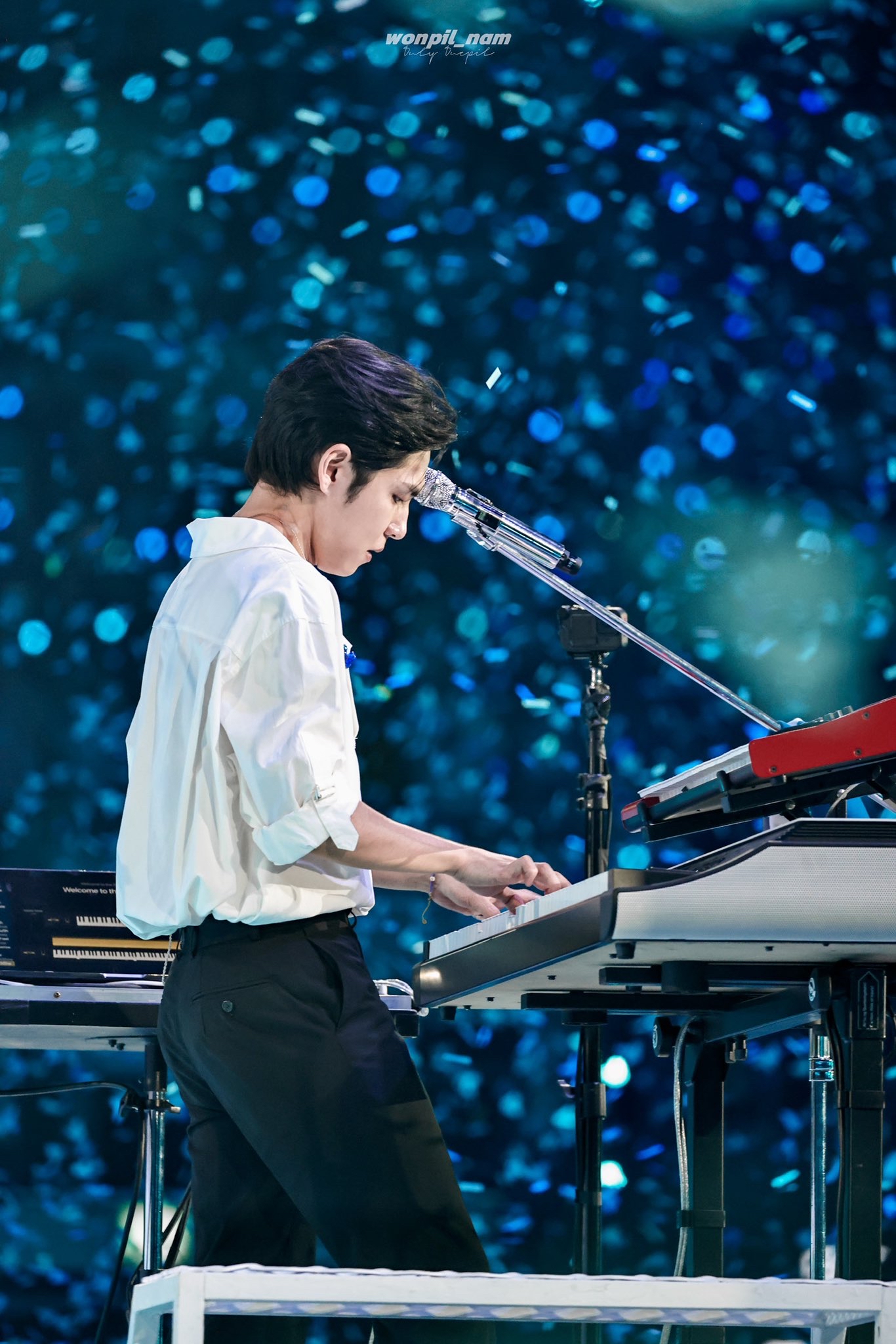 Recent activity shot of Wonpil (DAY6)
